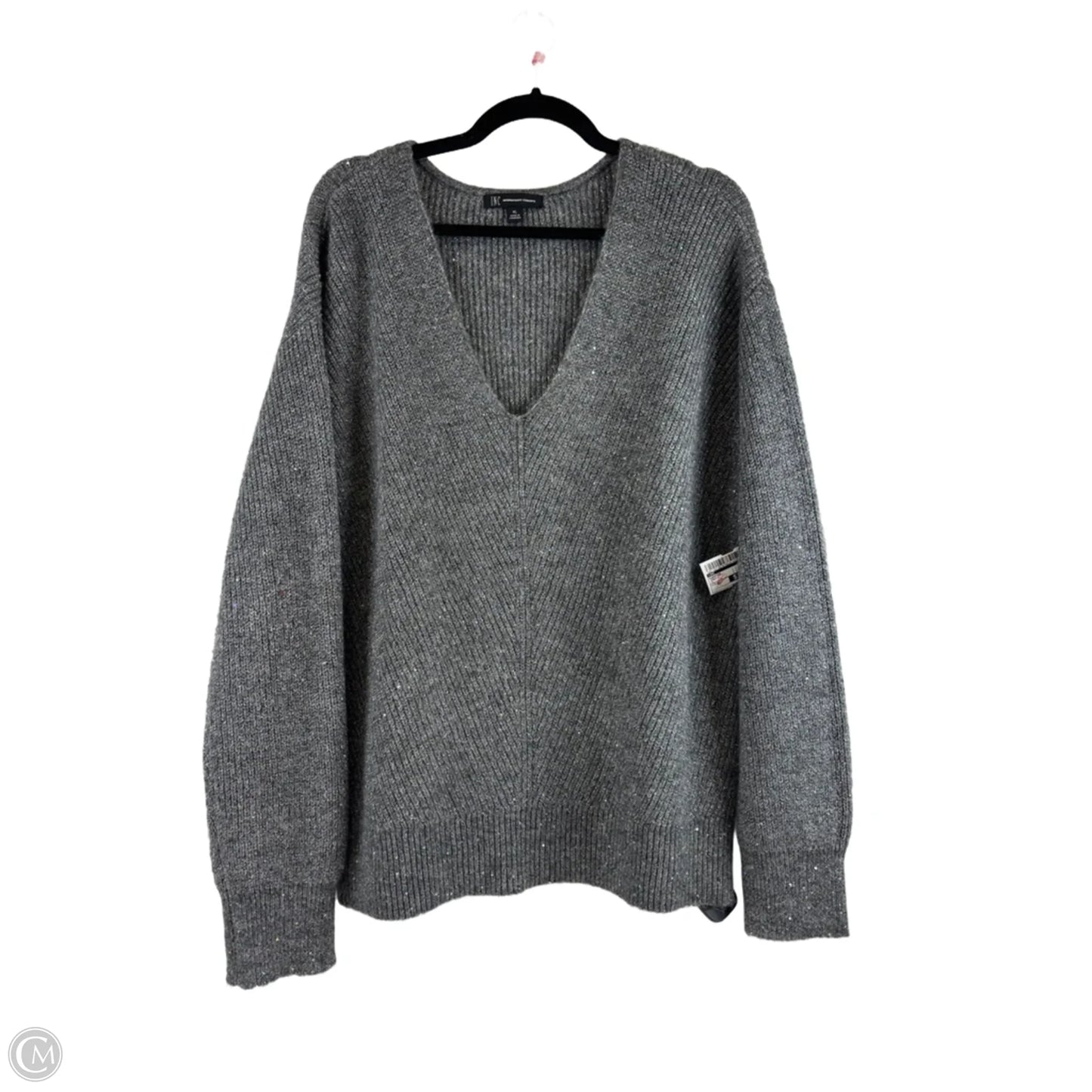 Sweater By Inc In Grey, Size: Xl