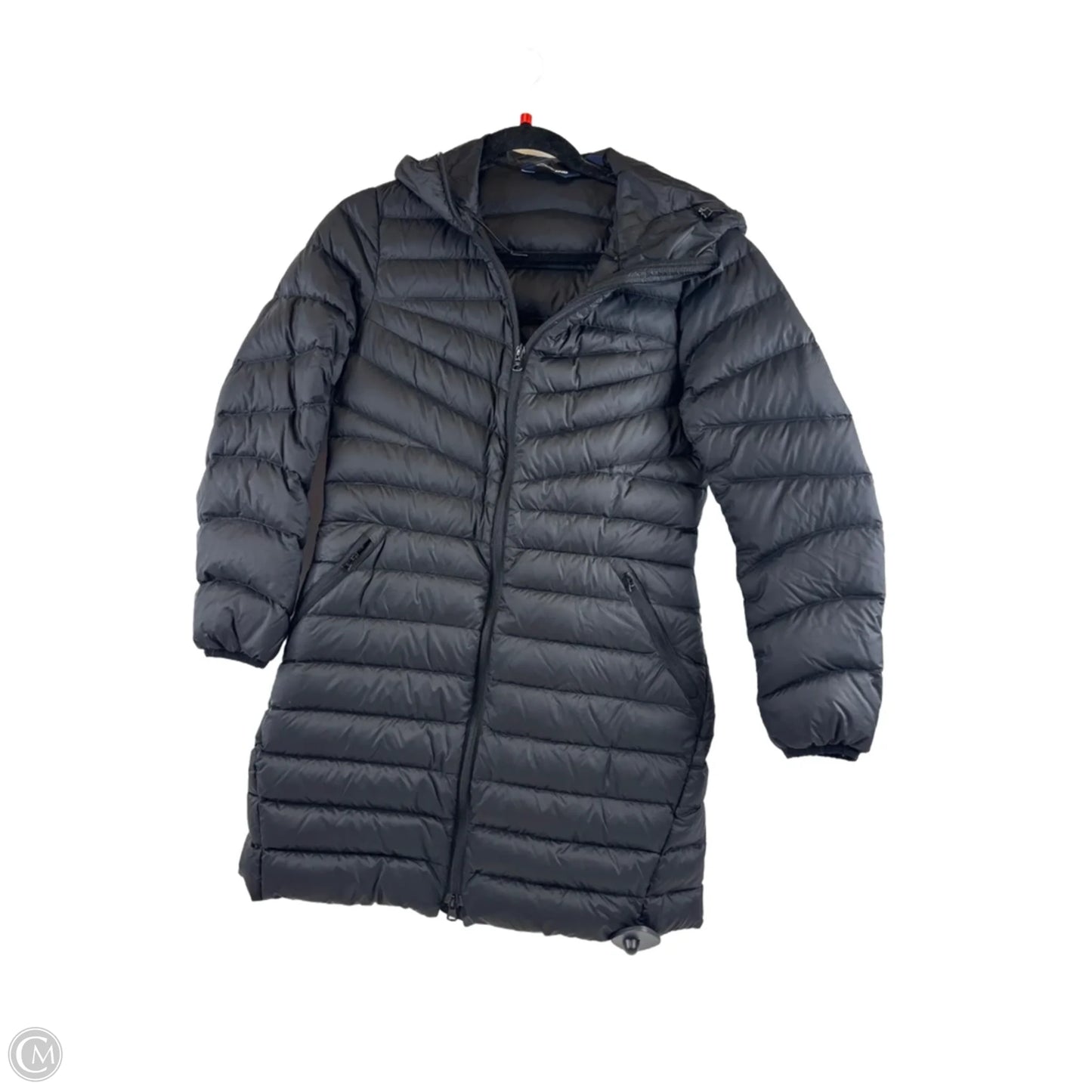 Jacket Puffer & Quilted By Lands End In Black, Size: Xs