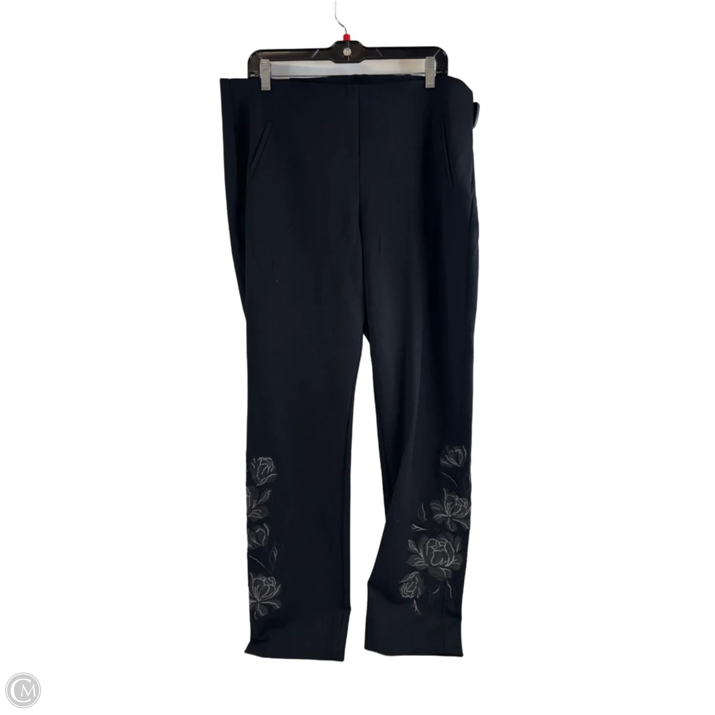 Pants Dress By Chicos In Black, Size: 14