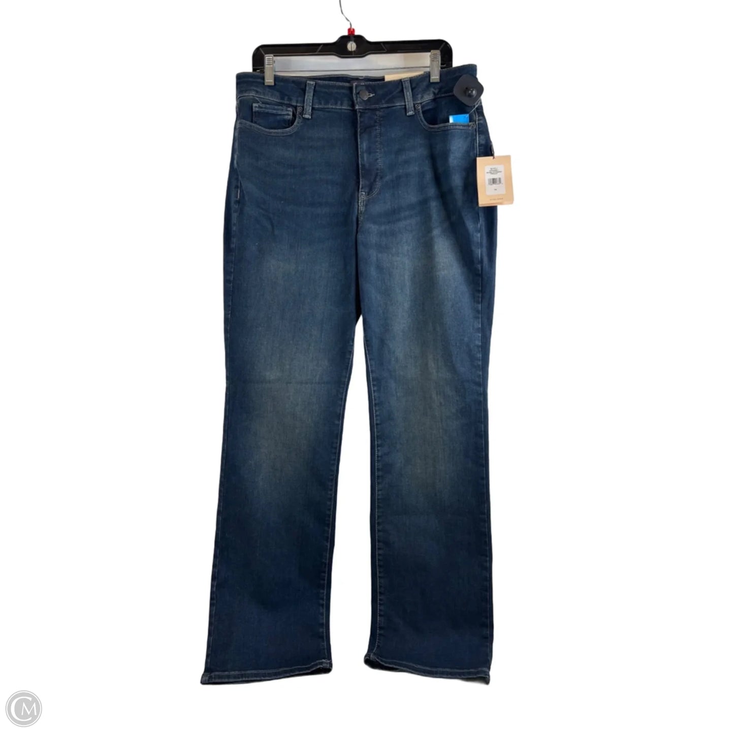 Jeans Straight By Clothes Mentor In Blue Denim, Size: 14