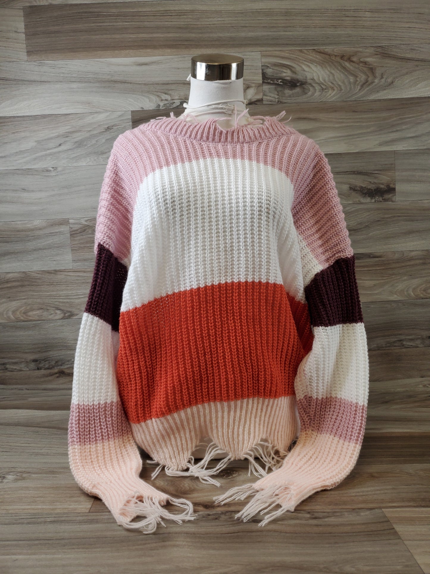 Sweater By Cme In Multi-colored, Size: Xl
