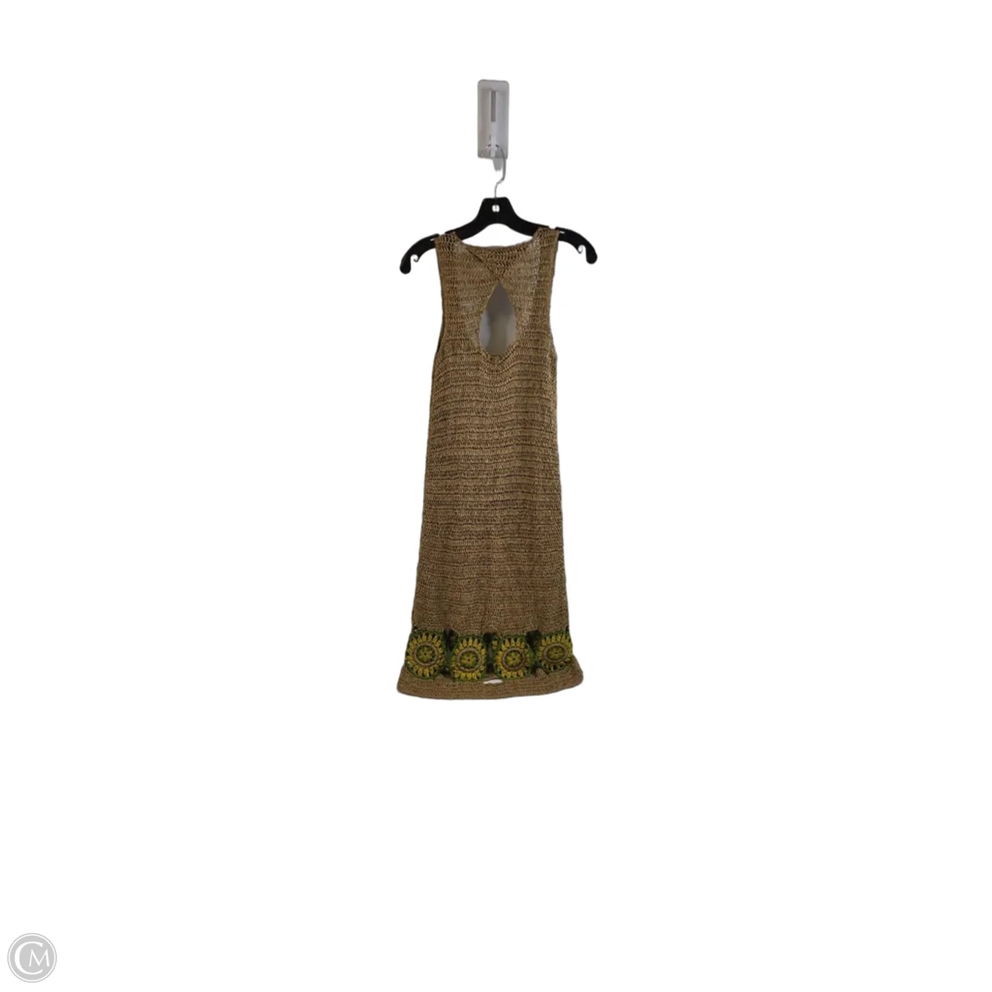 Dress Casual Midi By Knitted And Knotted In Tan, Size: S