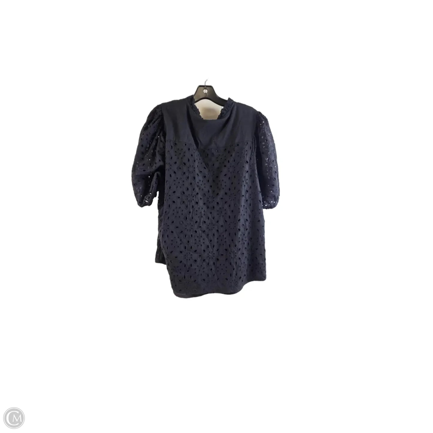Top Short Sleeve By Prettygarden In Black, Size: Xl