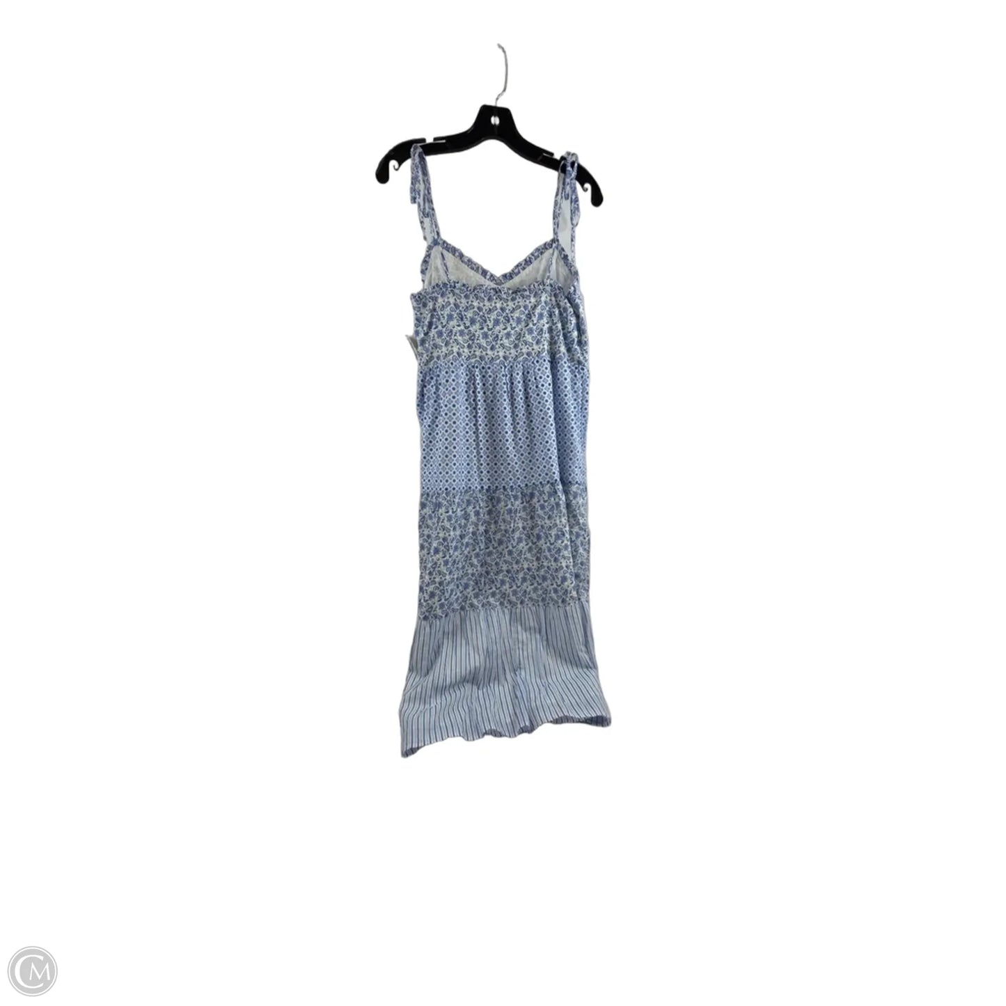 Dress Casual Midi By J. Crew In Blue, Size: S
