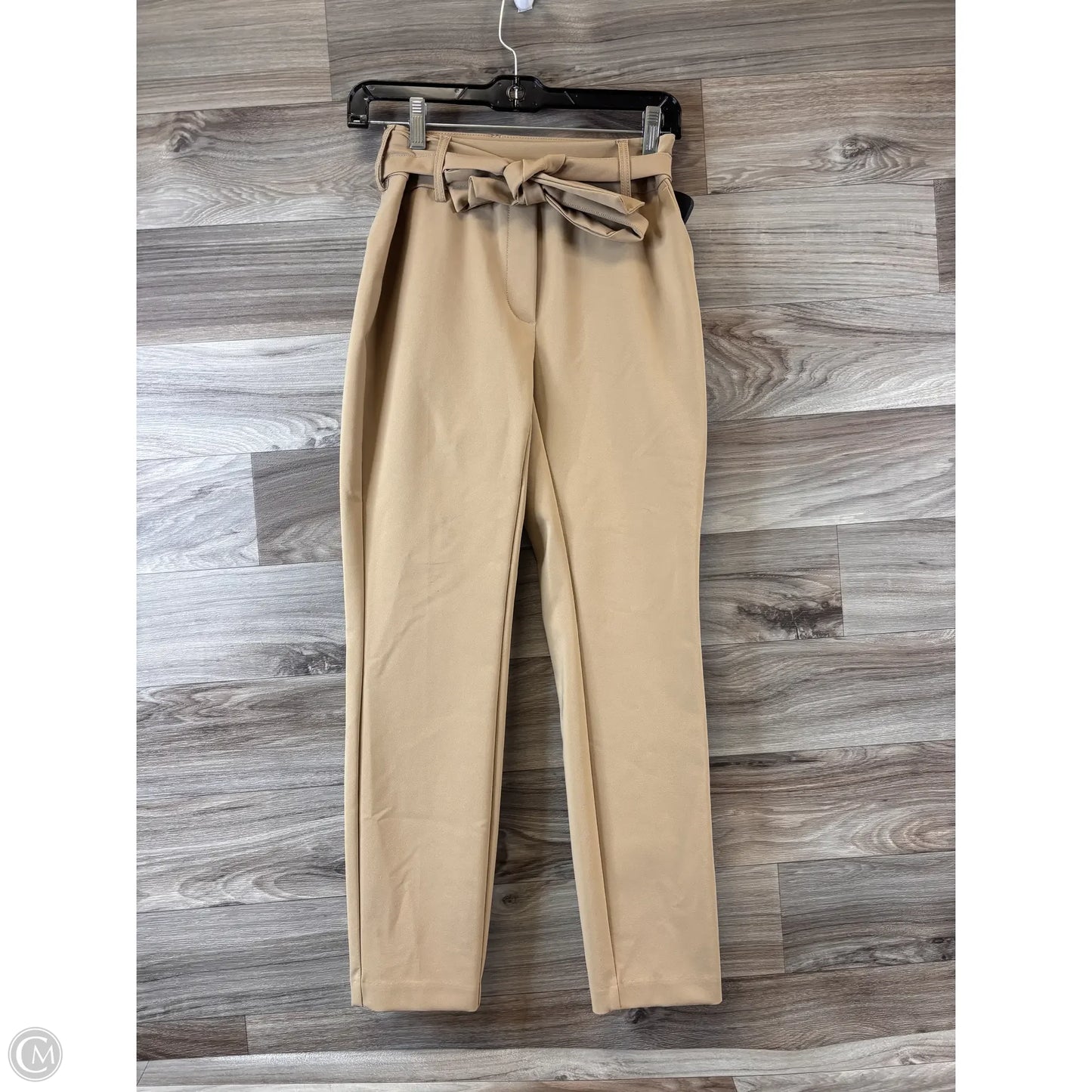Pants Dress By Clothes Mentor In Tan, Size: 0