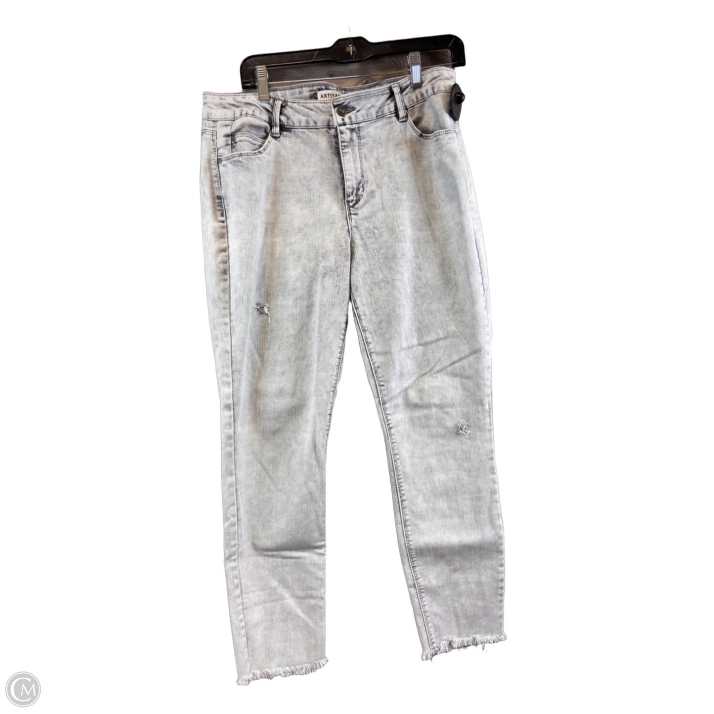 Jeans Skinny By Artisan Ny In Grey, Size: 12