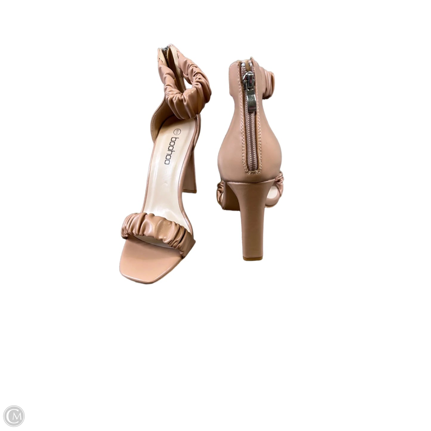 Sandals Heels Stiletto By Cmf In Tan, Size: 6