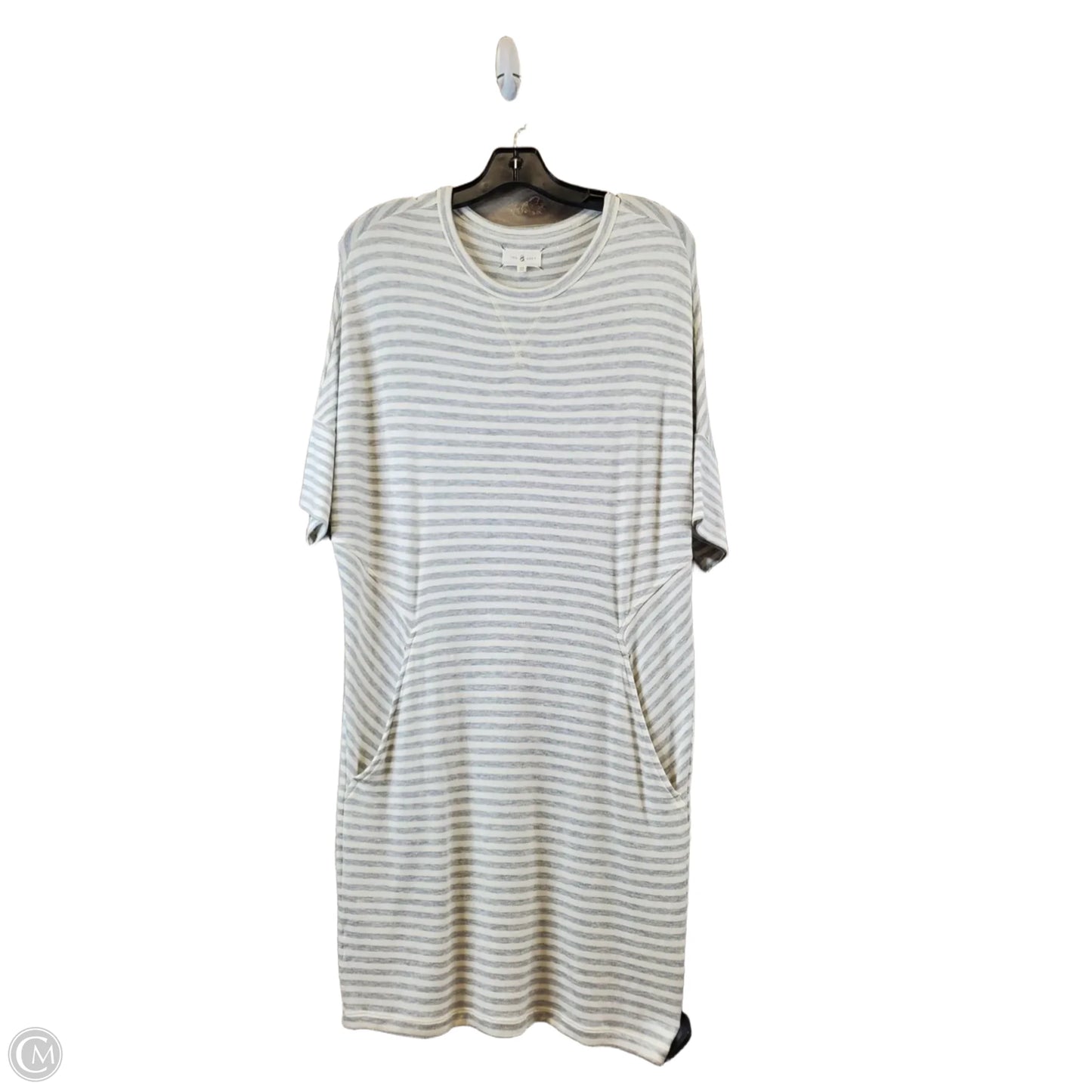 Dress Casual Midi By Lou And Grey In Striped Pattern, Size: Xs
