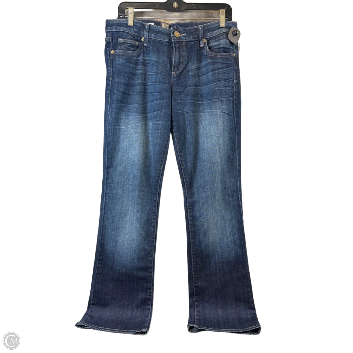 Jeans Boot Cut By Kut In Blue Denim, Size: 8