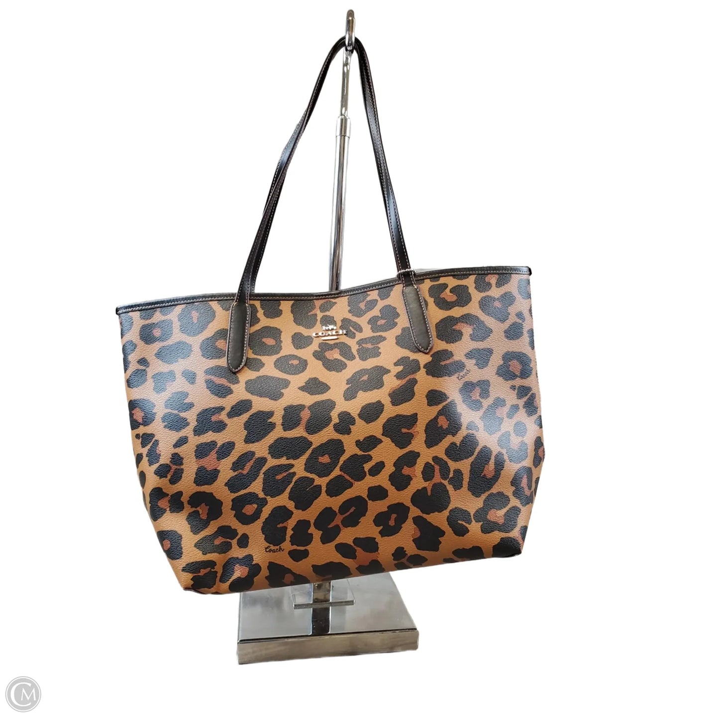 Tote Designer By Coach, Size: Medium