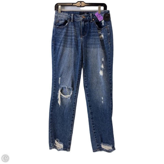 Jeans Straight By 1822 Denim In Blue Denim, Size: 4