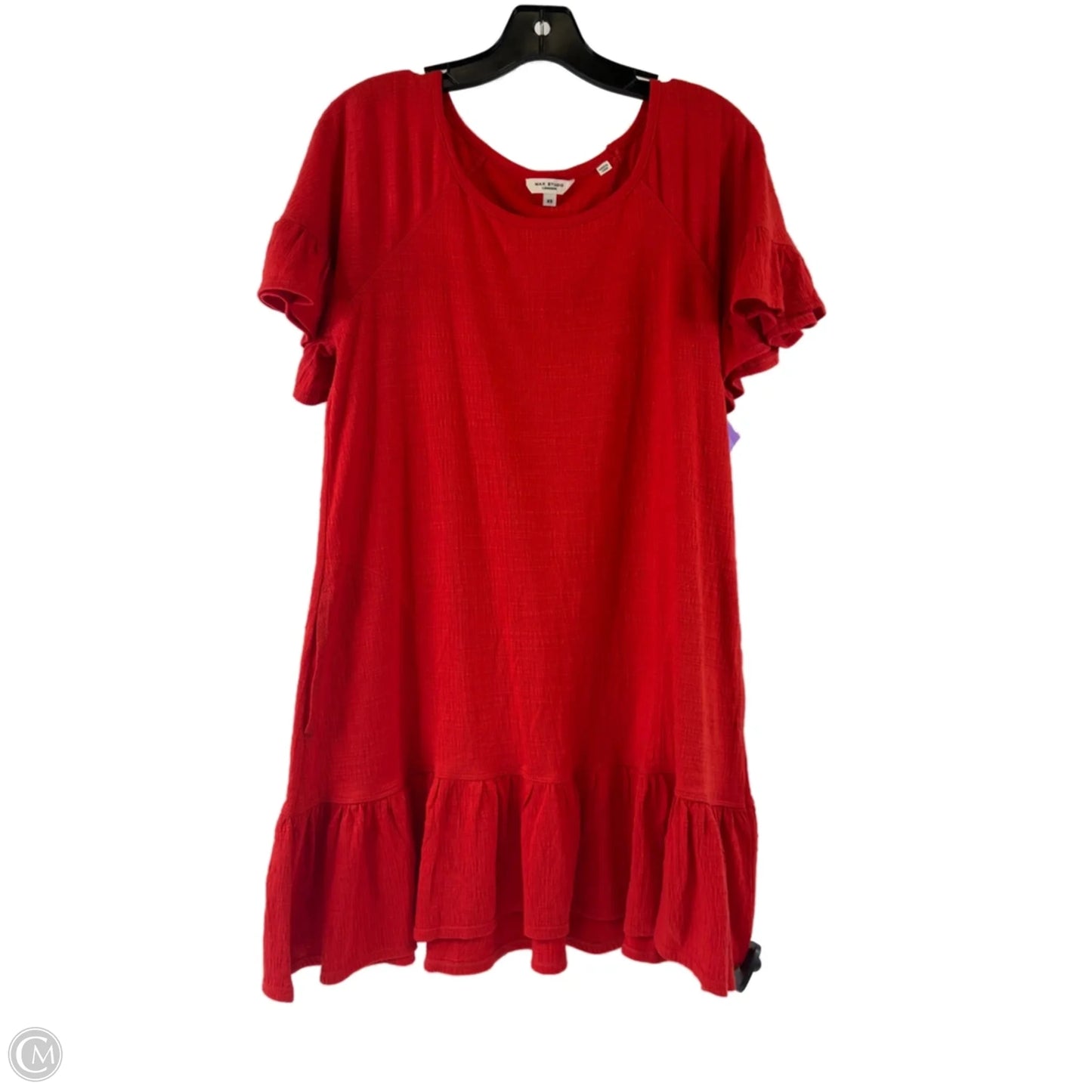 Dress Casual Short By Max Studio In Orange, Size: Xs