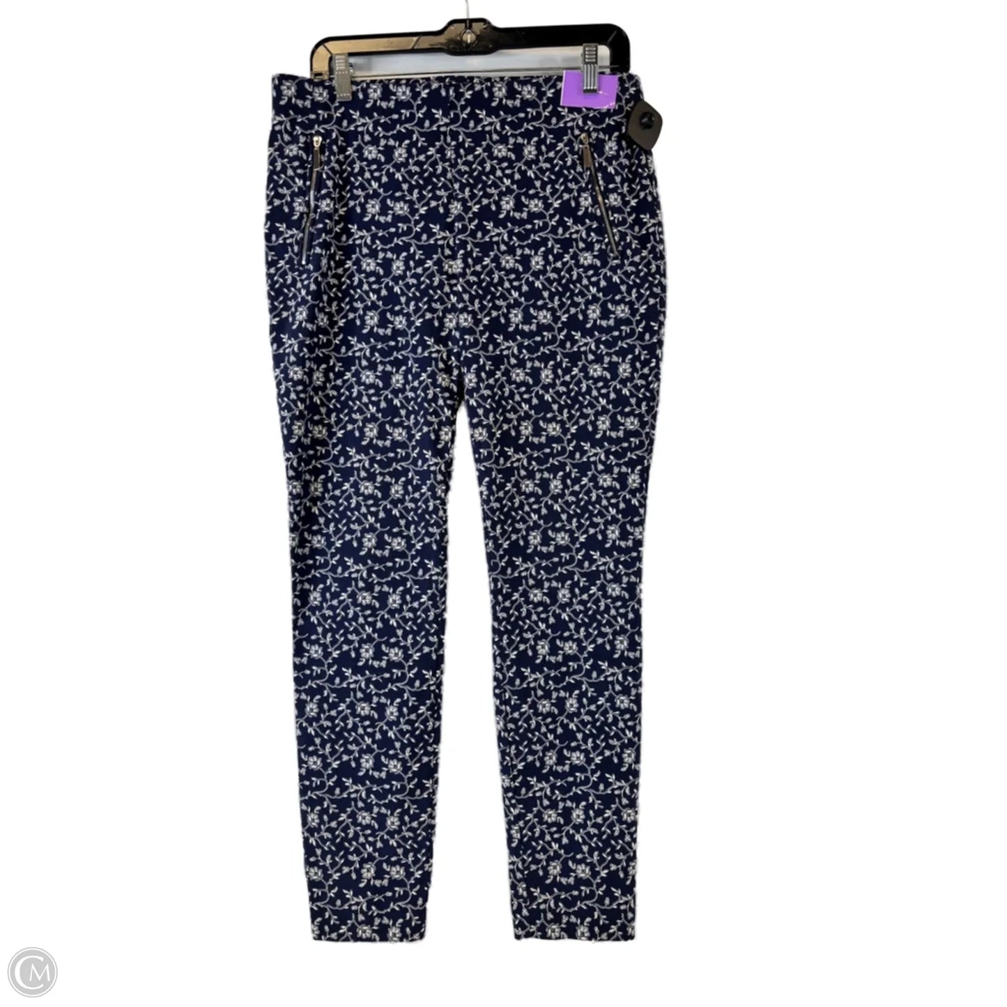 Pants Other By Adrienne Vittadini In Blue & White, Size: 12