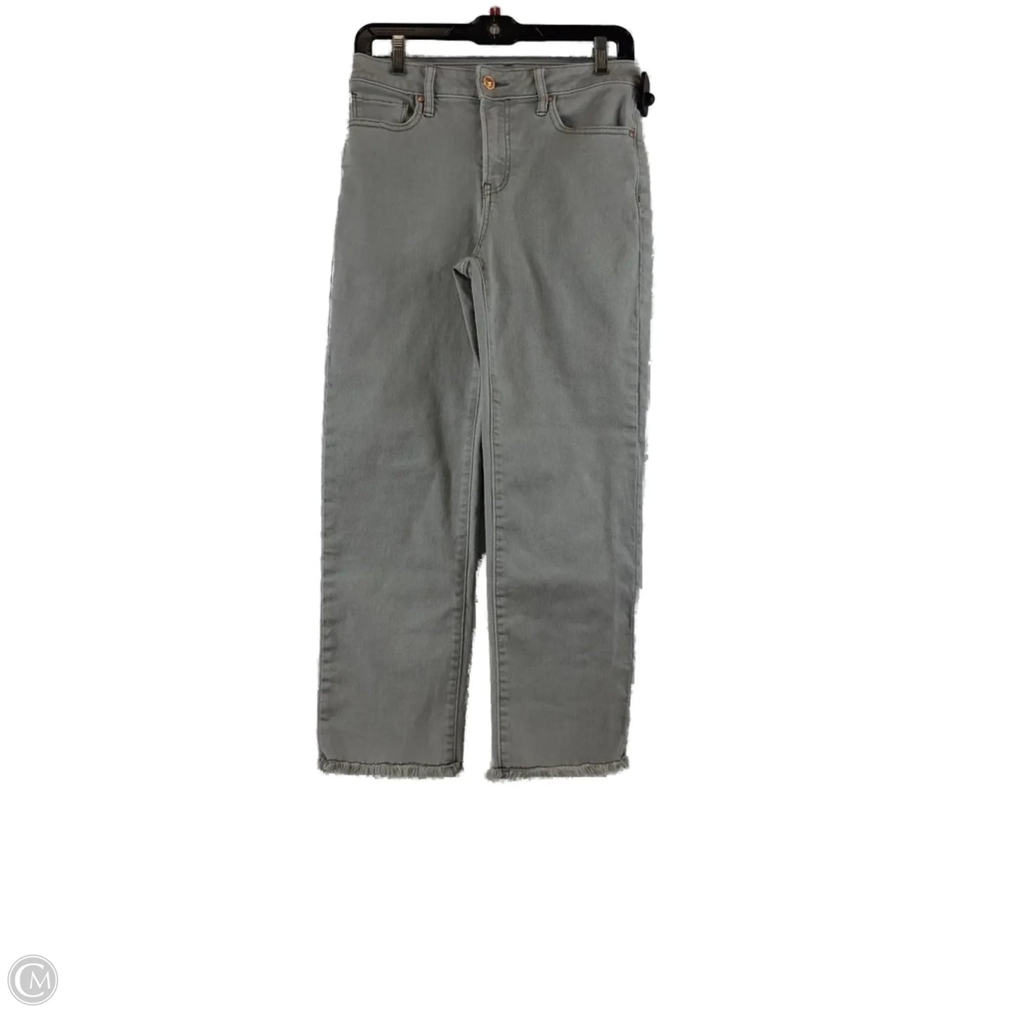 Jeans Straight By Chicos In Grey, Size: 2