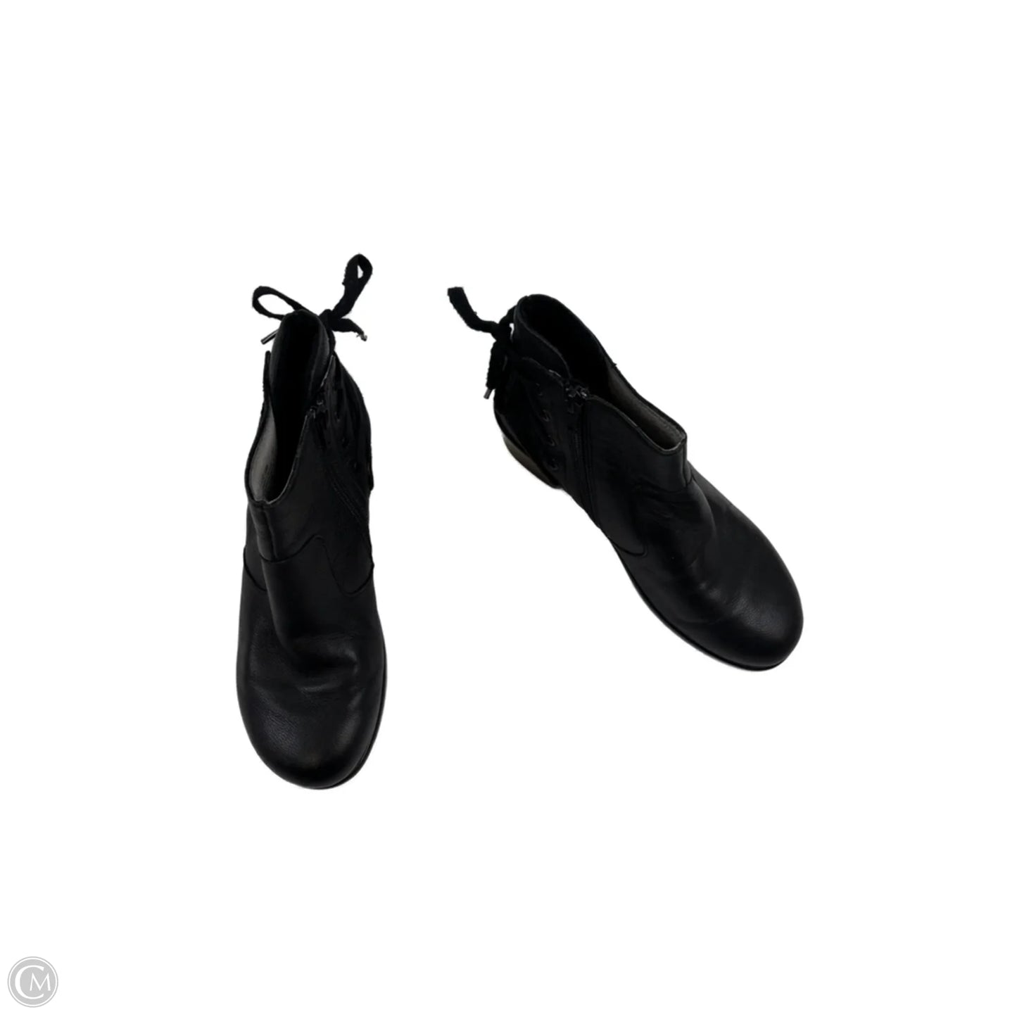 Boots Ankle Heels By Alegria In Black, Size: 7