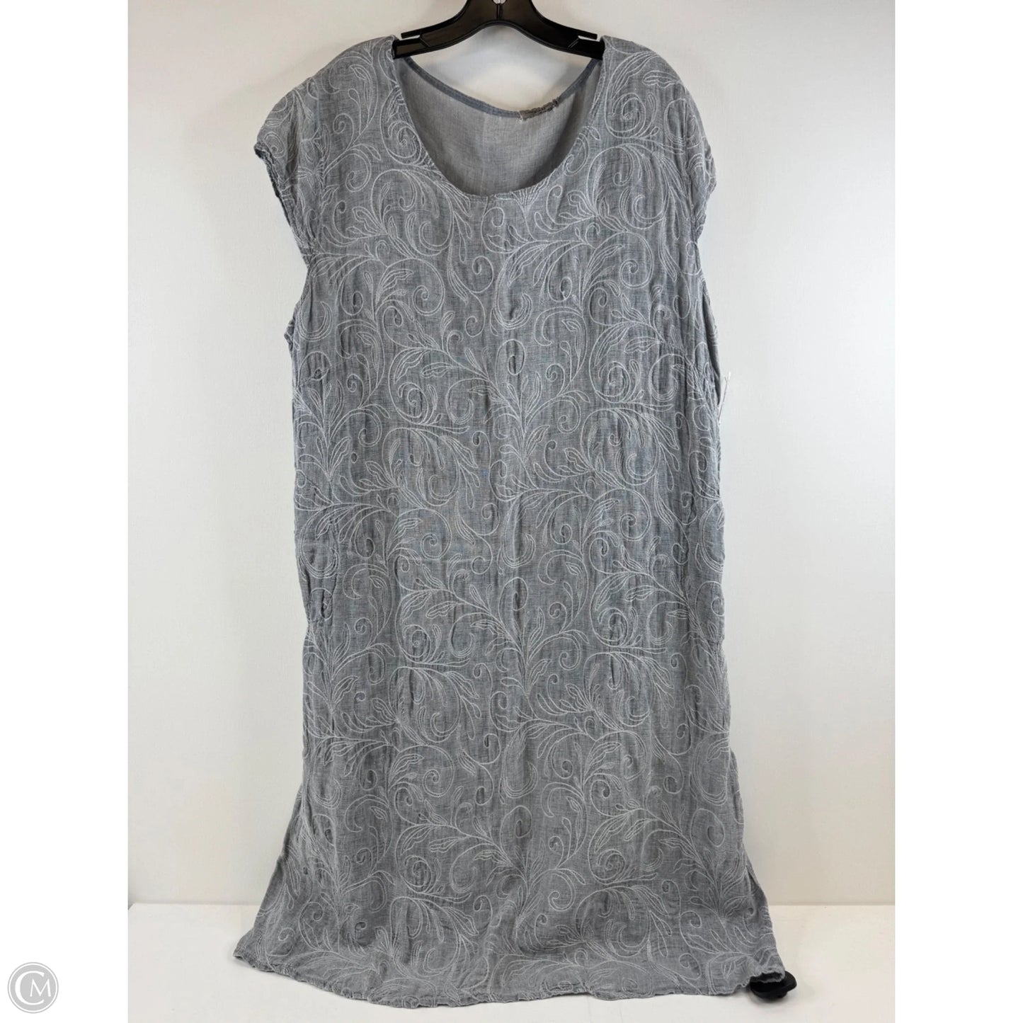 Dress Casual Short By Clothes Mentor In Blue, Size: 3x