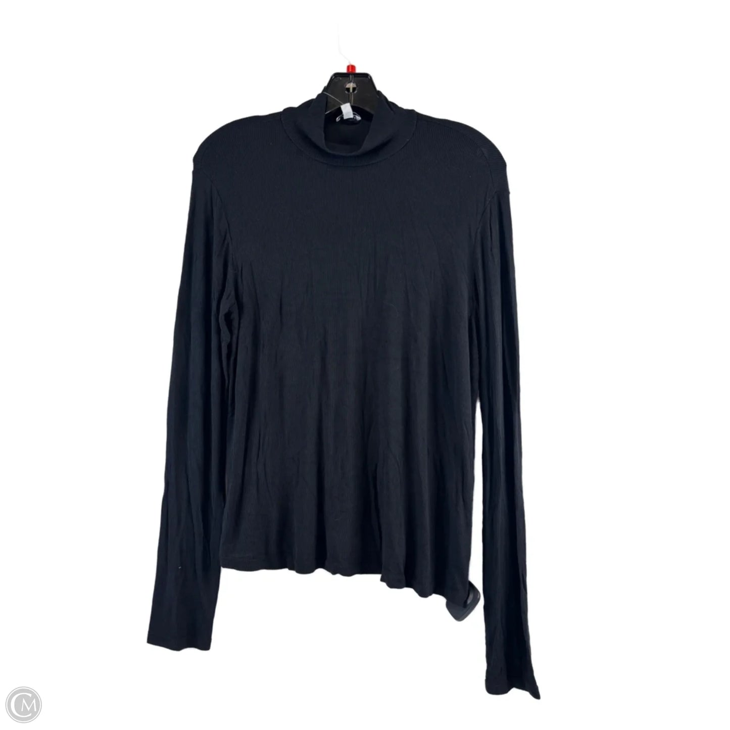 Top Long Sleeve Basic By Splendid In Black, Size: M