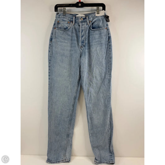 Jeans Boyfriend By Clothes Mentor In Blue Denim, Size: 4
