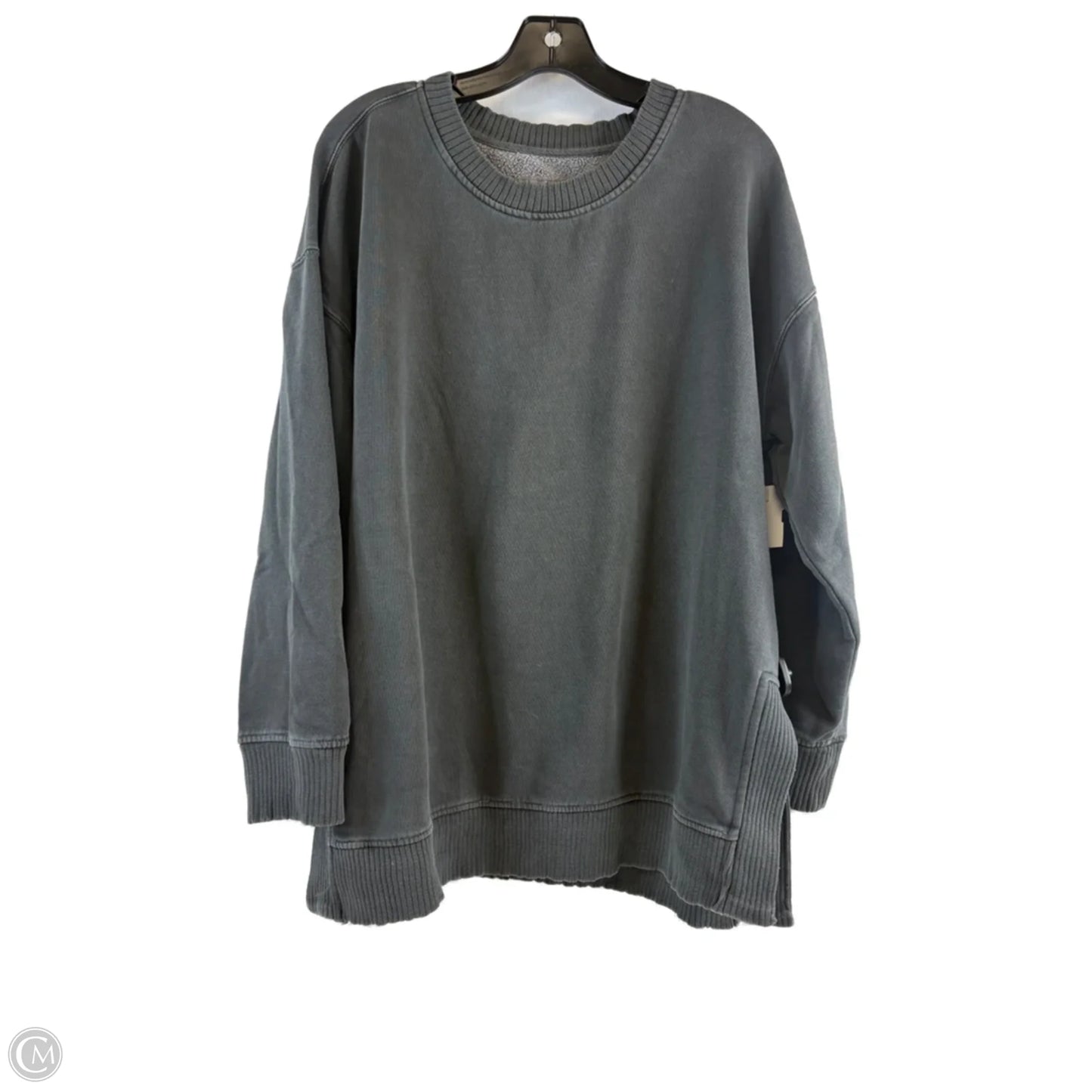 Sweatshirt Crewneck By C And C In Grey, Size: Xl