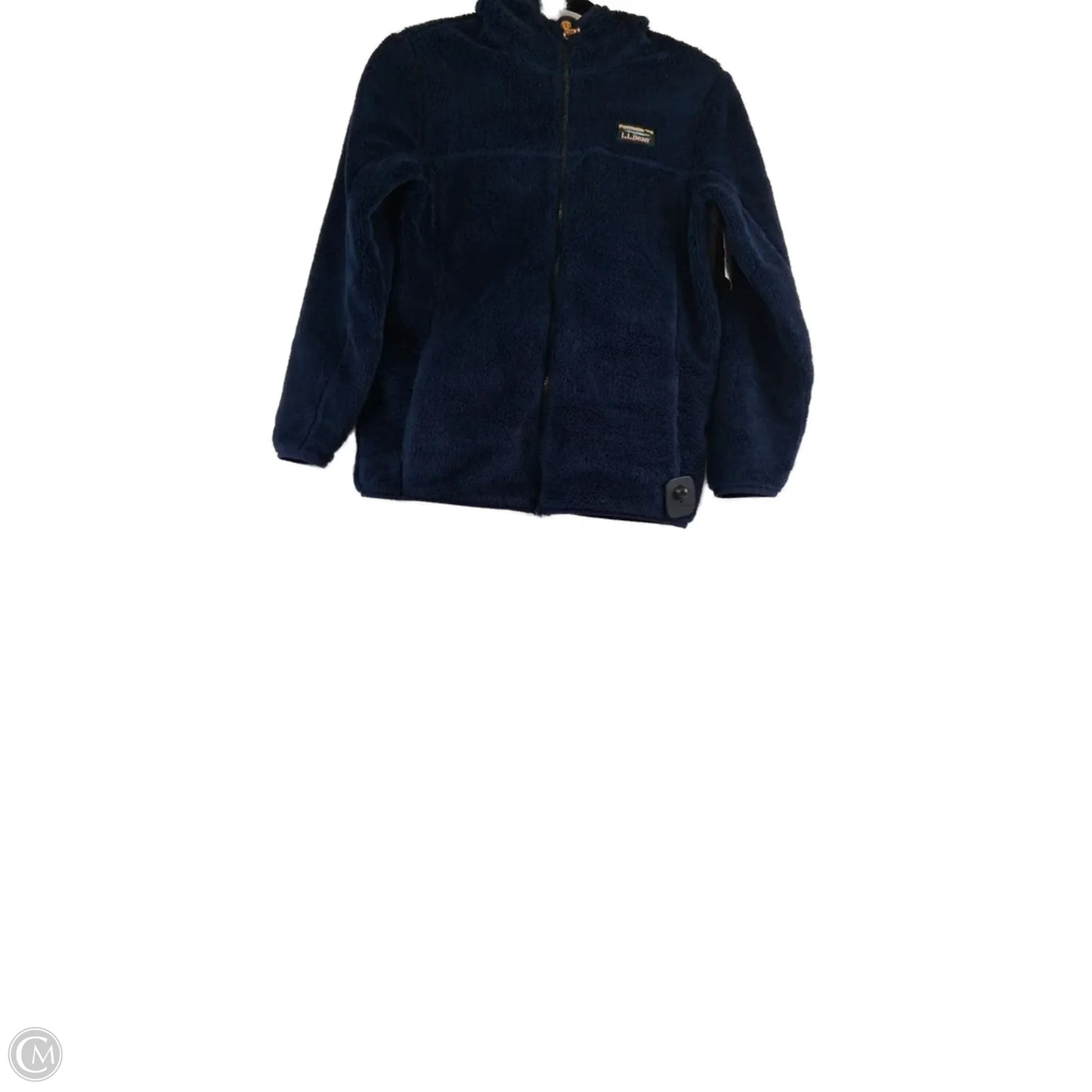 Jacket Fleece By L.l. Bean In Navy, Size: L