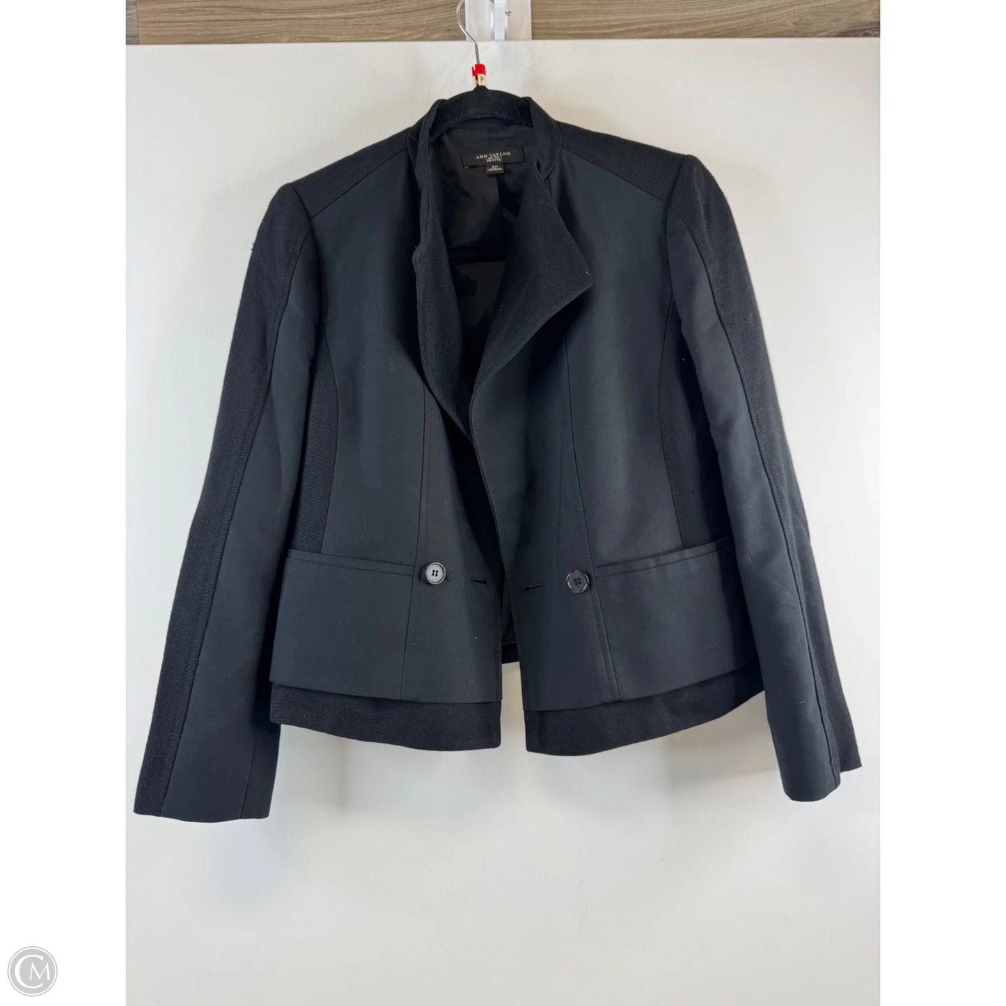 Blazer By Ann Taylor In Black, Size: Sp