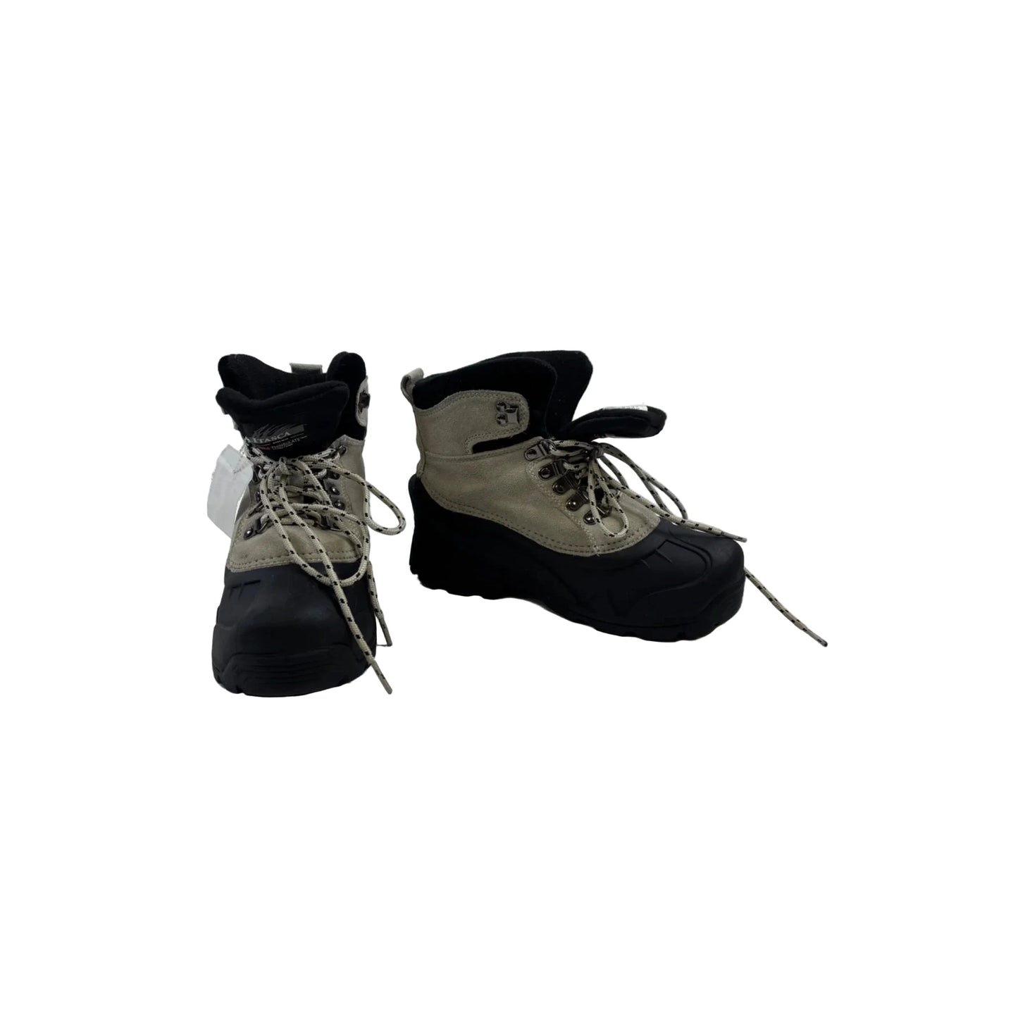 Boots Snow By Clothes Mentor In Black & Grey, Size: 7