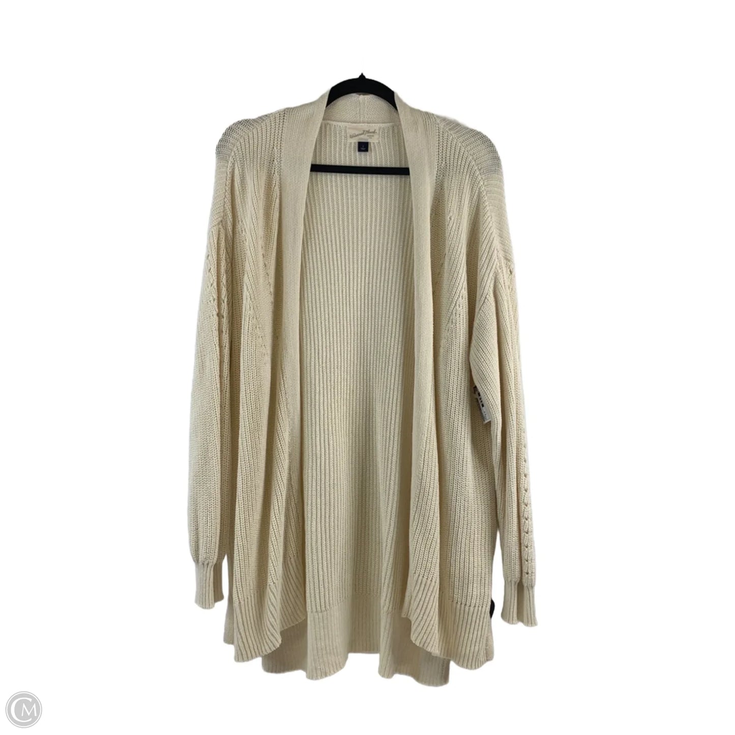 Sweater Cardigan By Universal Thread In Cream, Size: 9.5