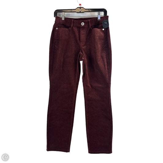 Pants Corduroy By J. Jill In Maroon, Size: 2p