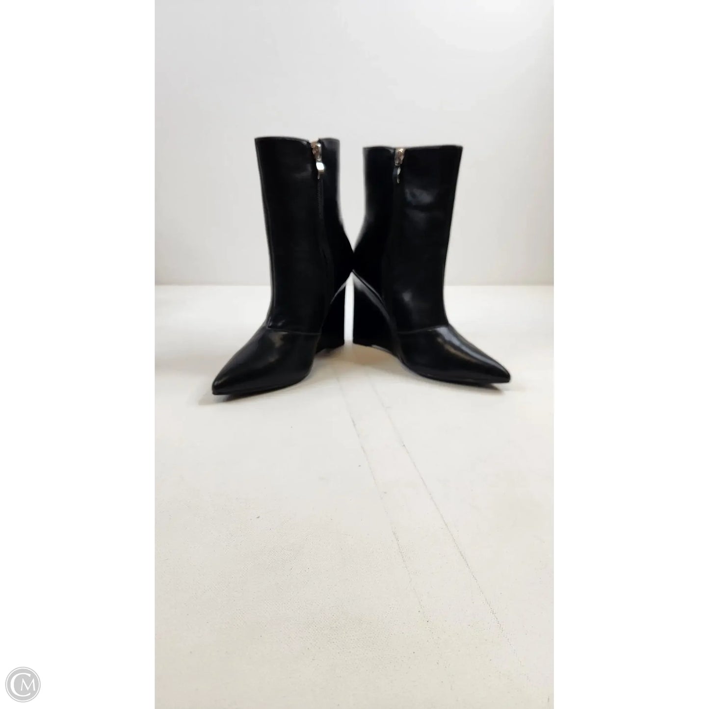 Boots Ankle Flats By Cme In Black, Size: 6
