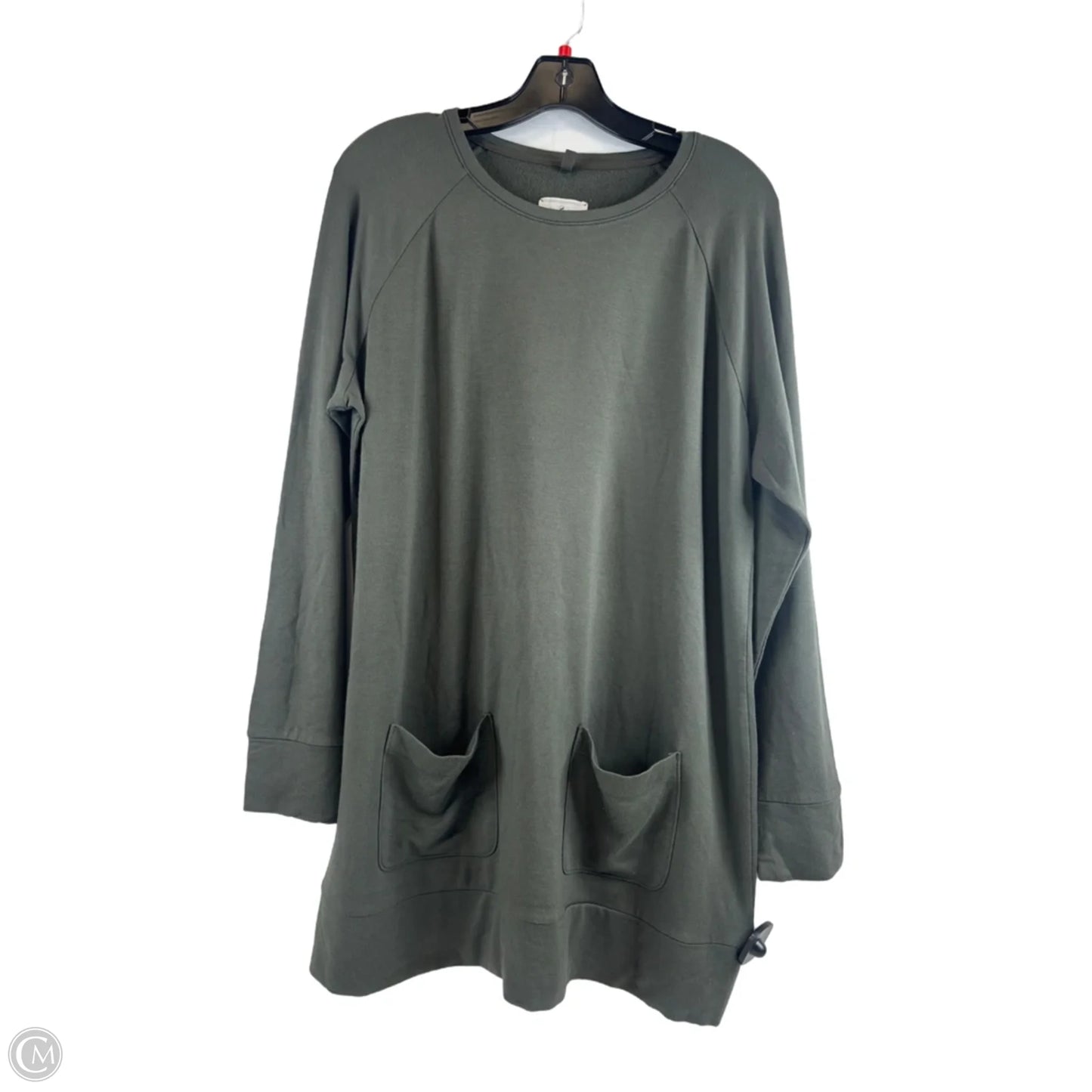 Tunic Long Sleeve By Lou And Grey In Green, Size: Xl