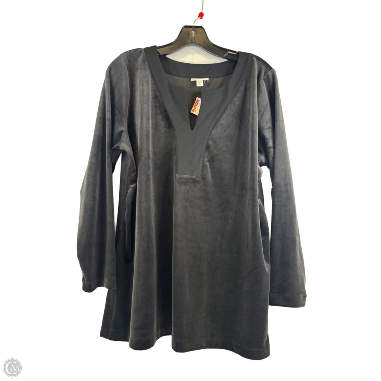 Top Long Sleeve By Pure Jill In Black, Size: Lp