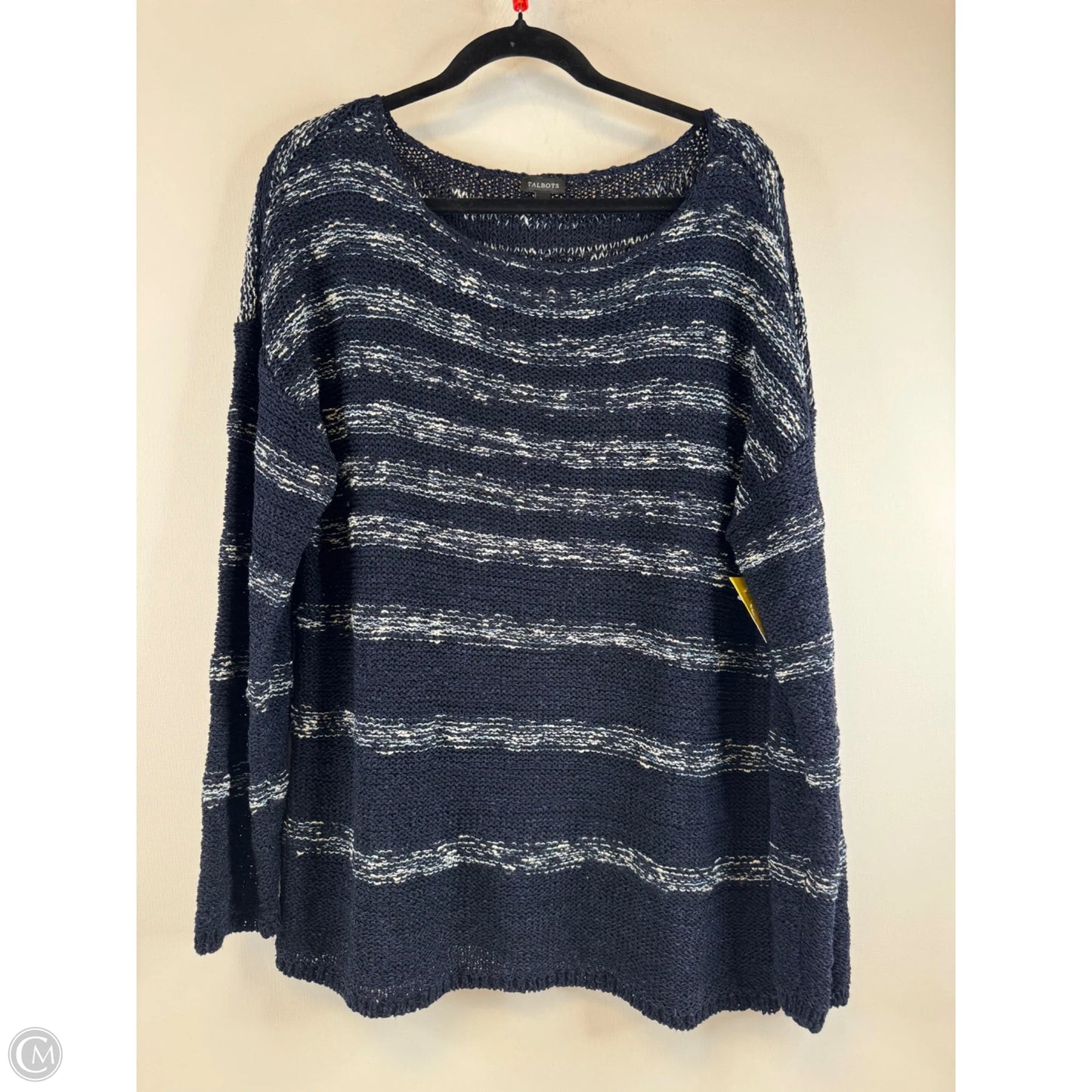 Sweater By Talbots In Navy, Size: Xl