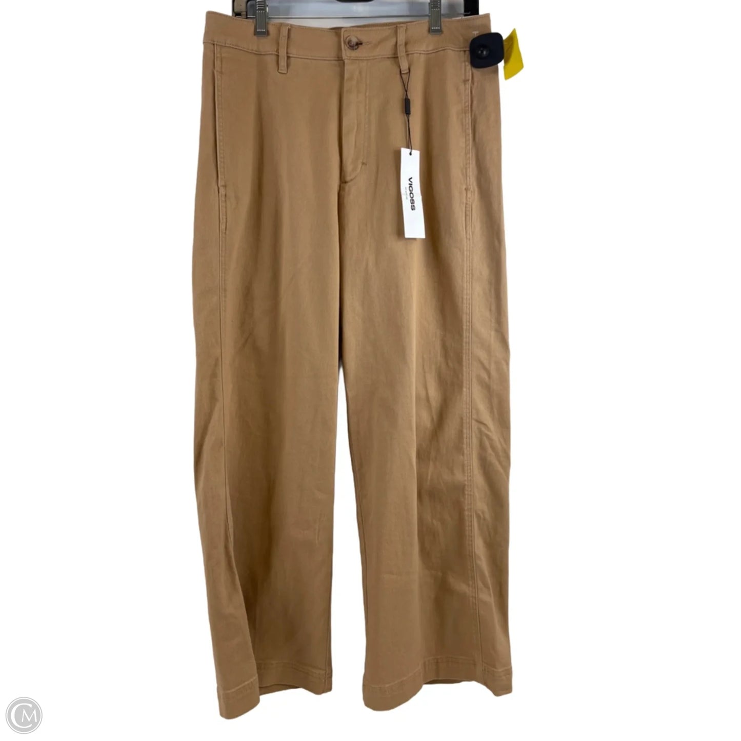 Pants Wide Leg By Vigoss In Tan, Size: 12