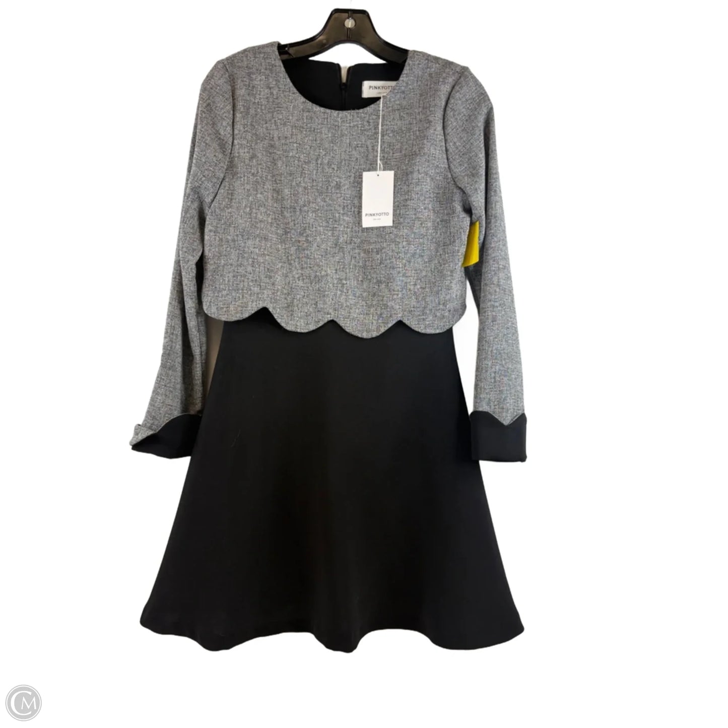 Dress Work By Clothes Mentor In Black & Grey, Size: S