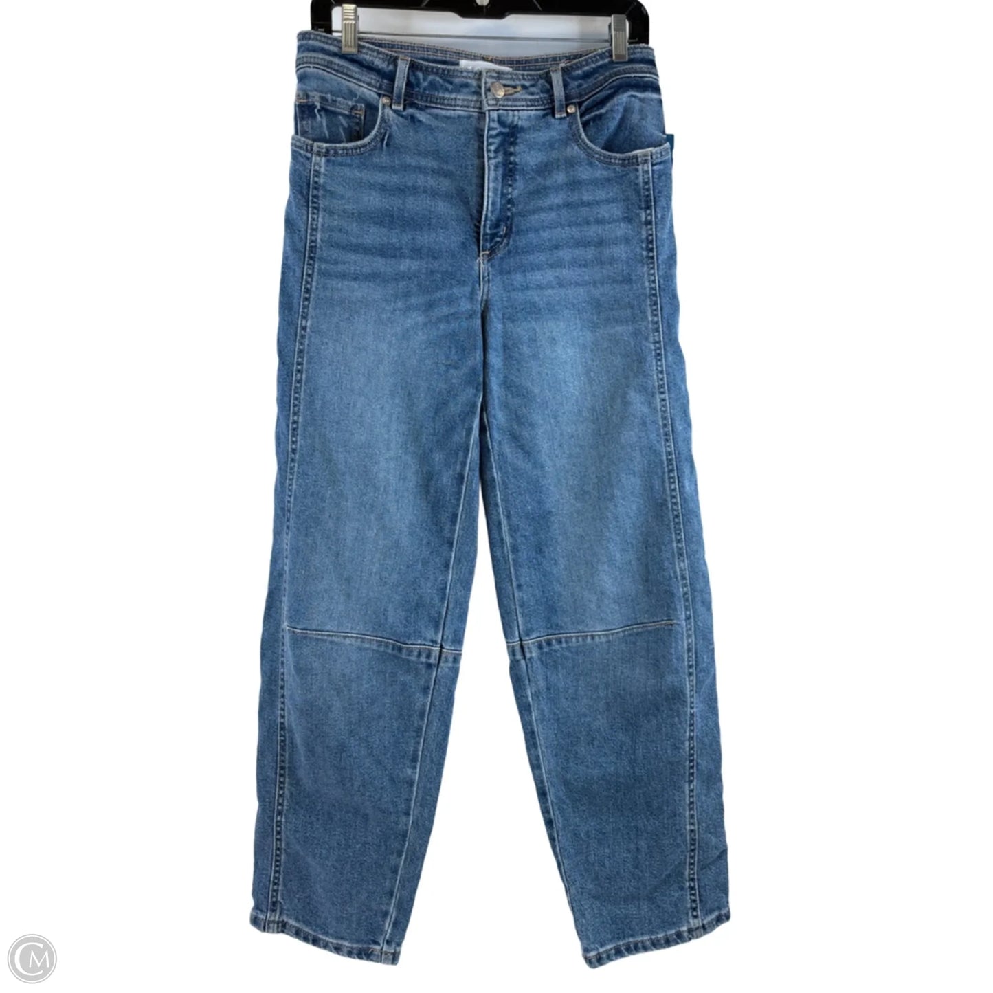 Jeans Straight By Loft In Blue Denim, Size: 2