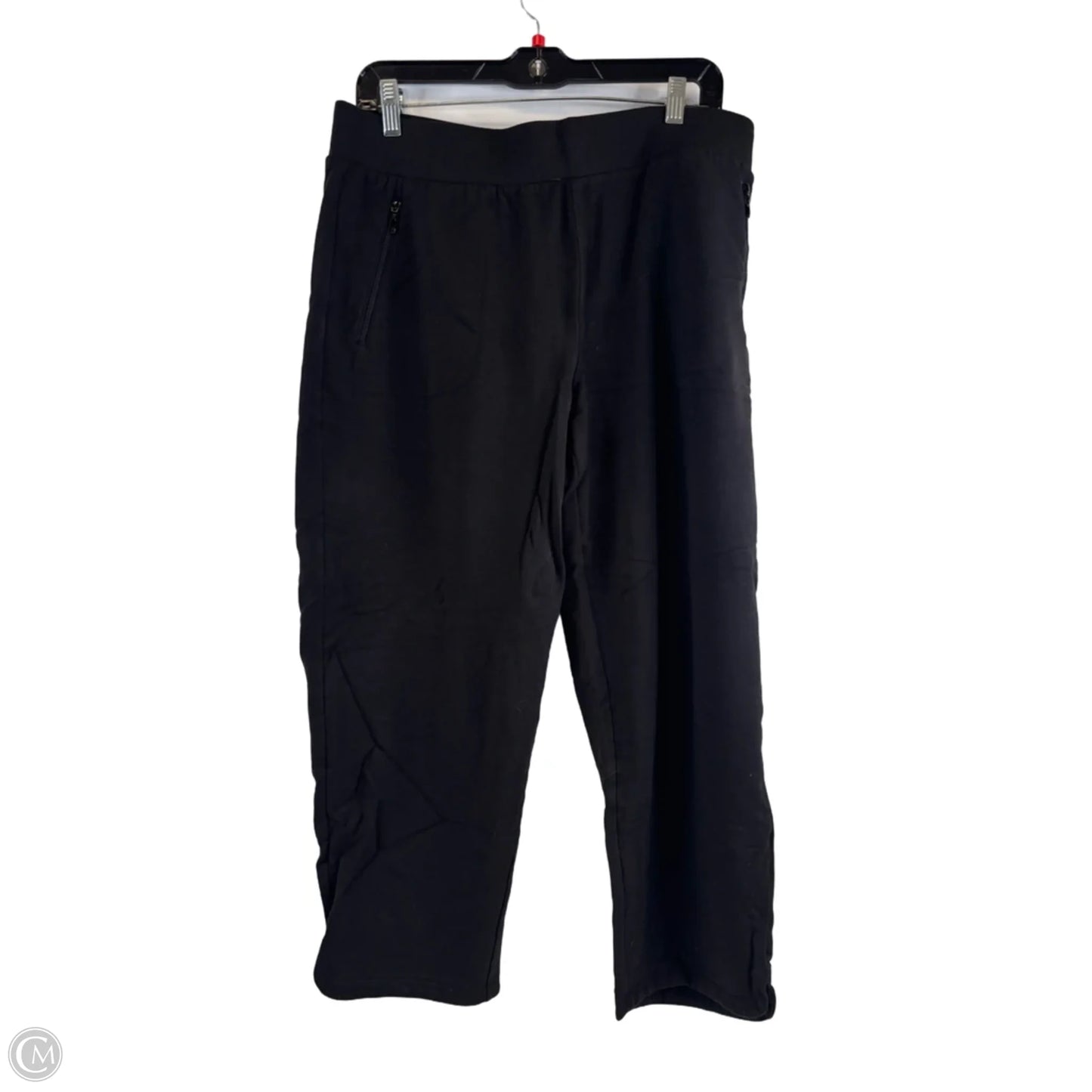 Athletic Pants By Talbots In Black, Size: L