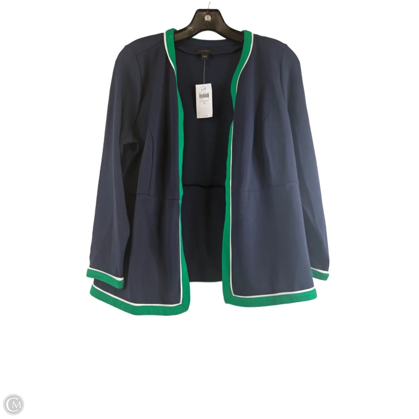 Cardigan By J. Jill In Blue & Green, Size: S