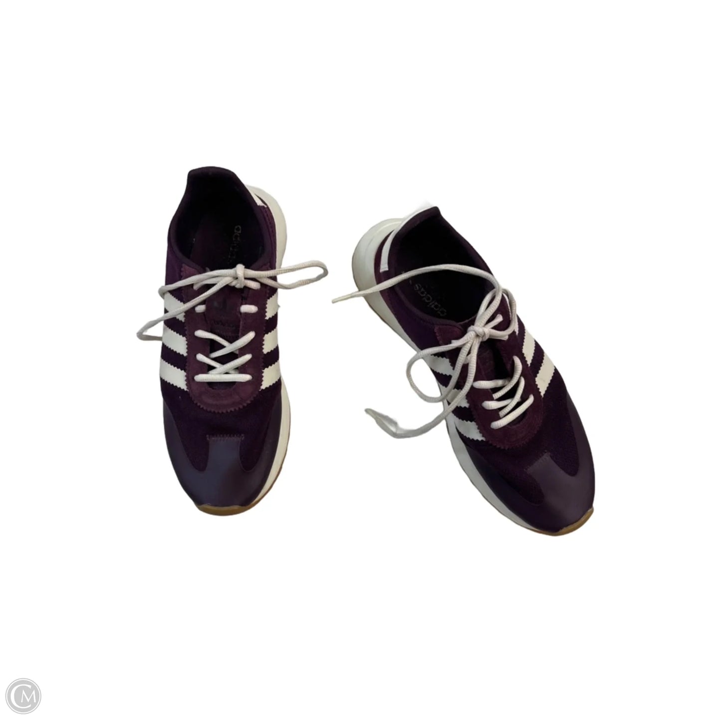 Shoes Sneakers By Adidas In Purple & White, Size: 7.5