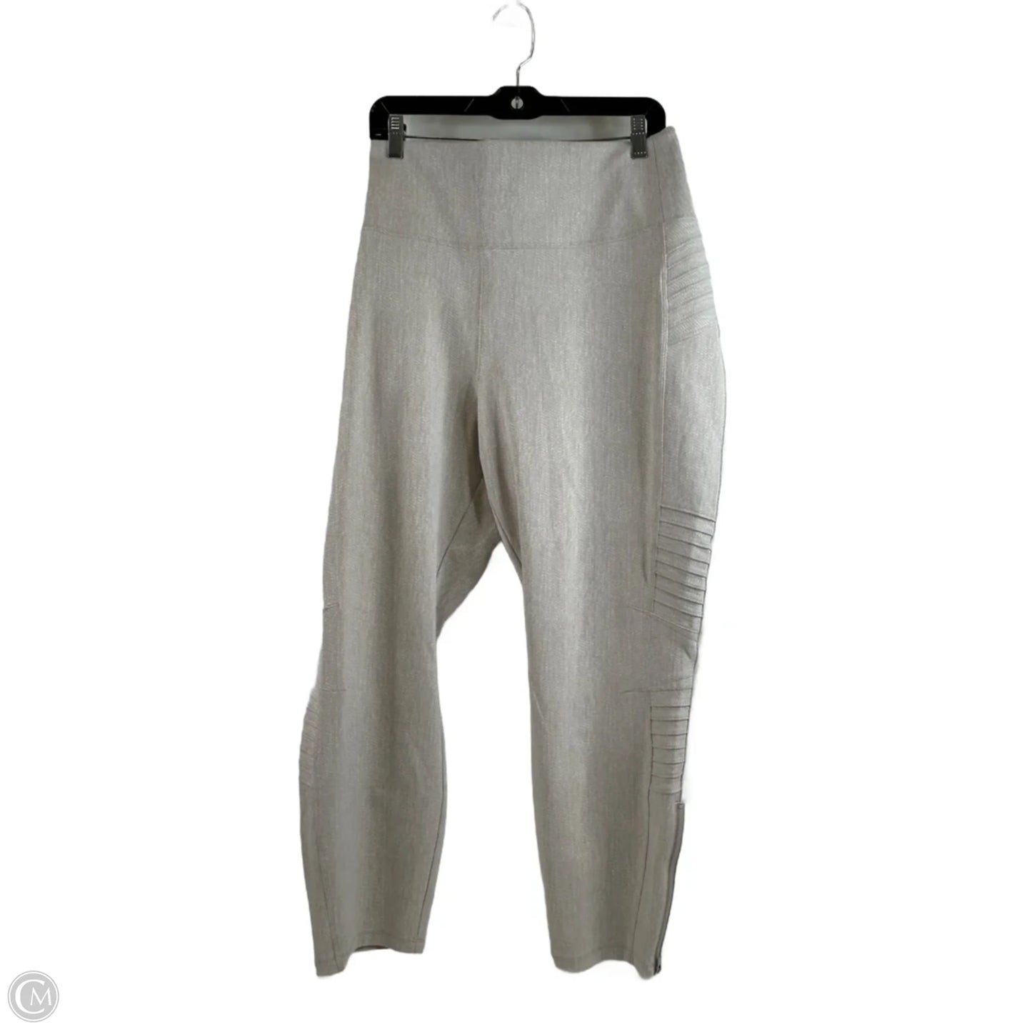 Athletic Leggings By Athleta In Taupe, Size: 3x