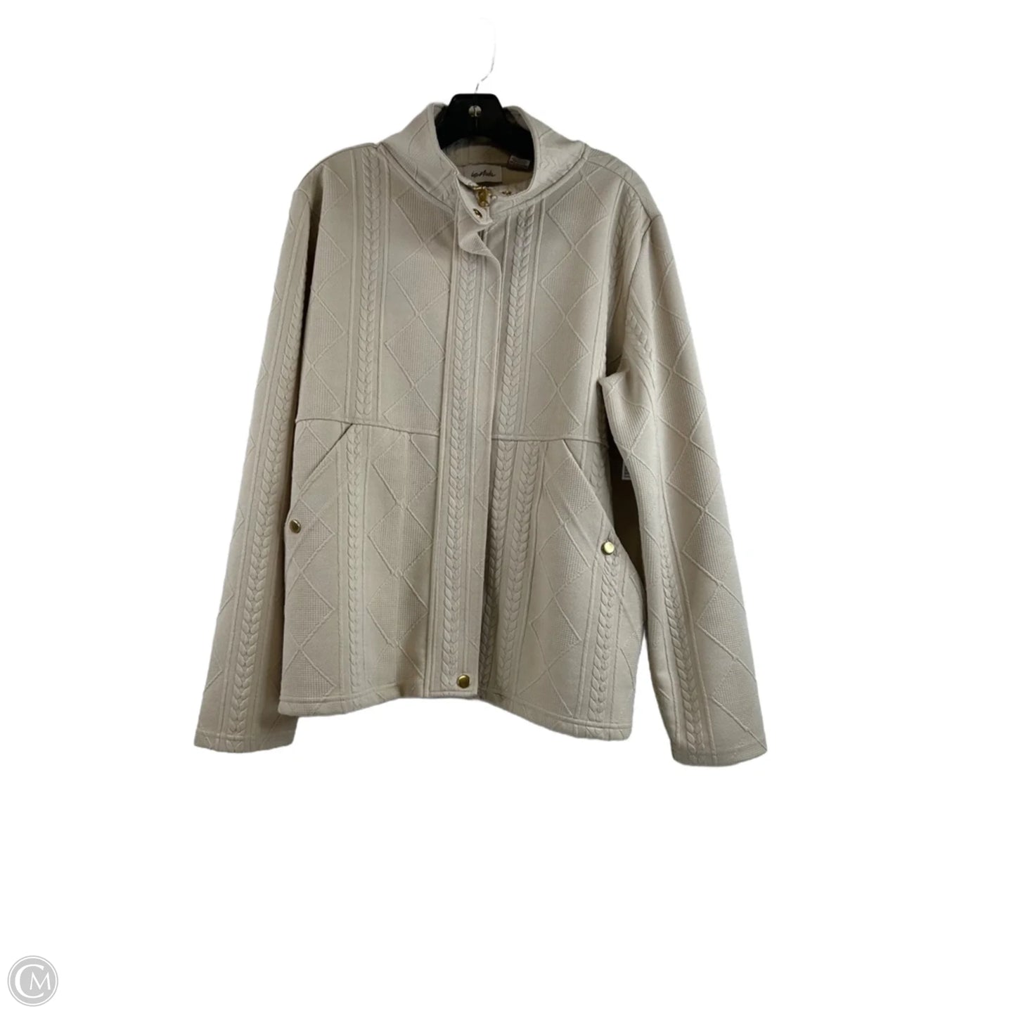 Jacket Other By Cme In Beige, Size: Xl