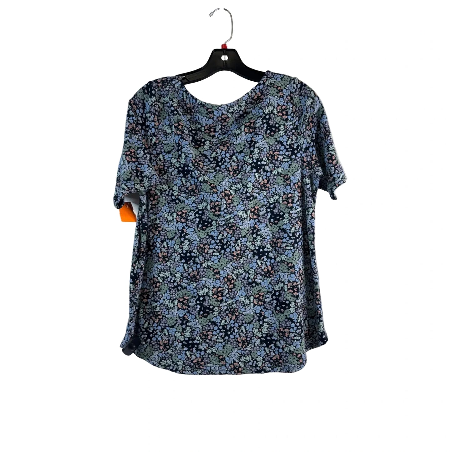 Top Short Sleeve Basic By J. Jill In Blue & Green, Size: S