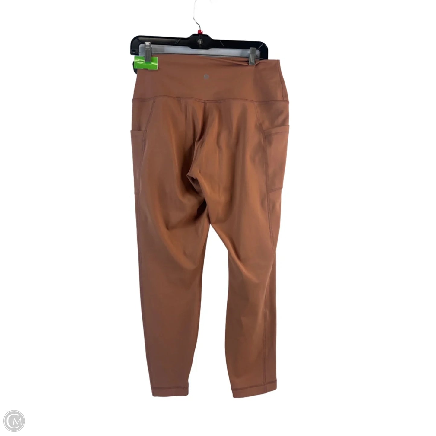 Athletic Leggings Capris By 90 Degrees By Reflex In Tan, Size: Xl