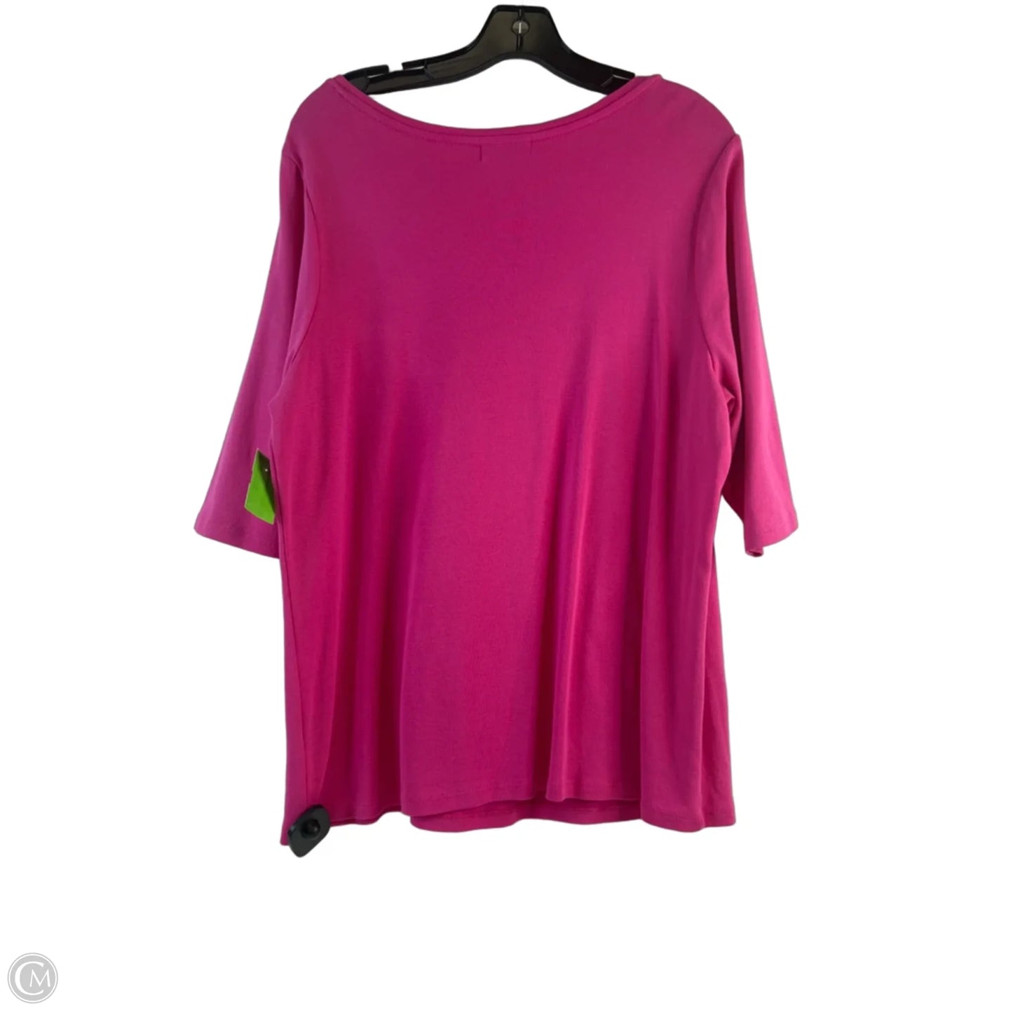 Top Short Sleeve Basic By Habitat In Pink, Size: Xl