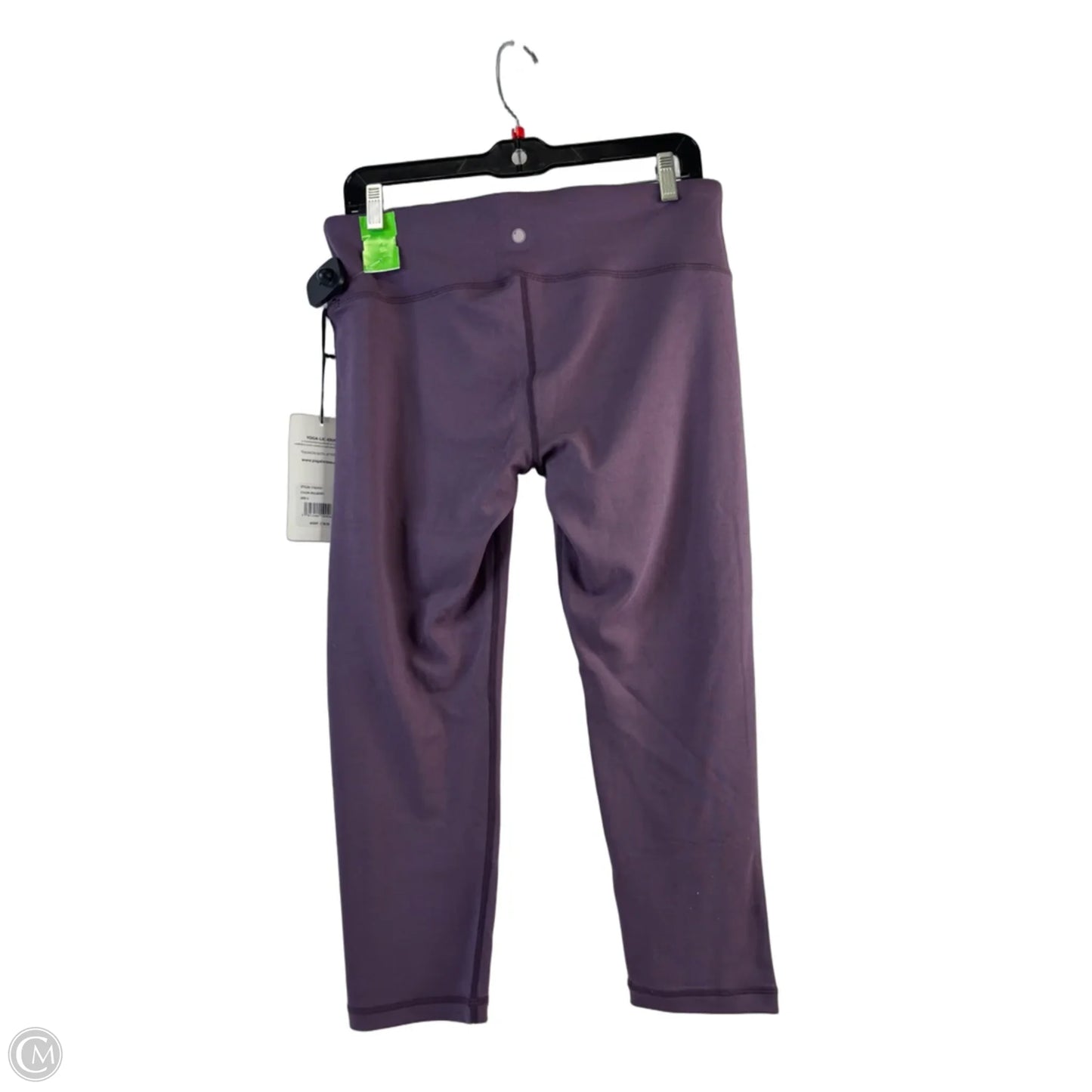 Athletic Leggings Capris By Yogalicious In Purple, Size: L