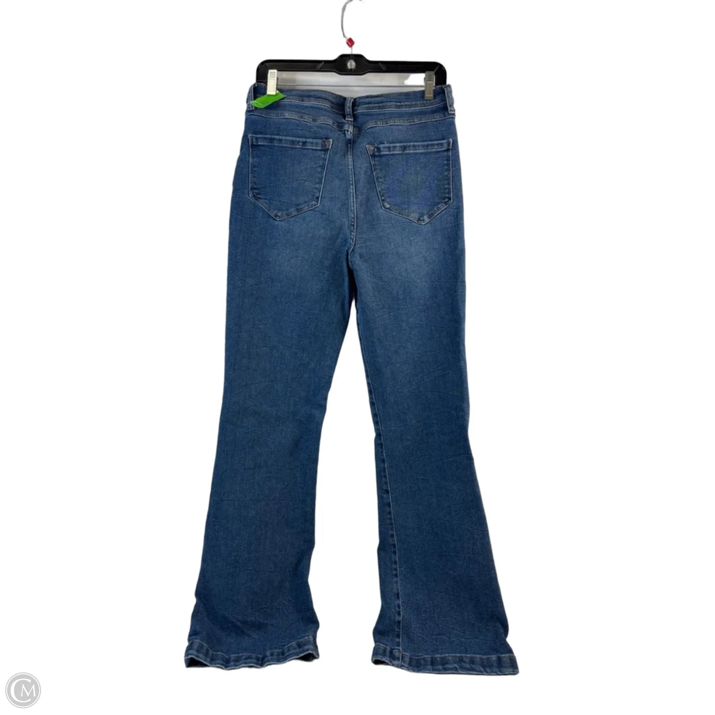 Jeans Flared By Kensie In Blue Denim, Size: 10