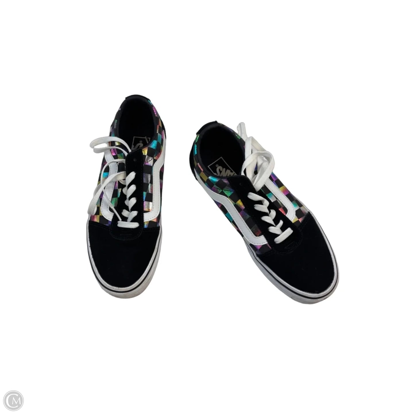 Shoes Sneakers By Vans In Black, Size: 8.5