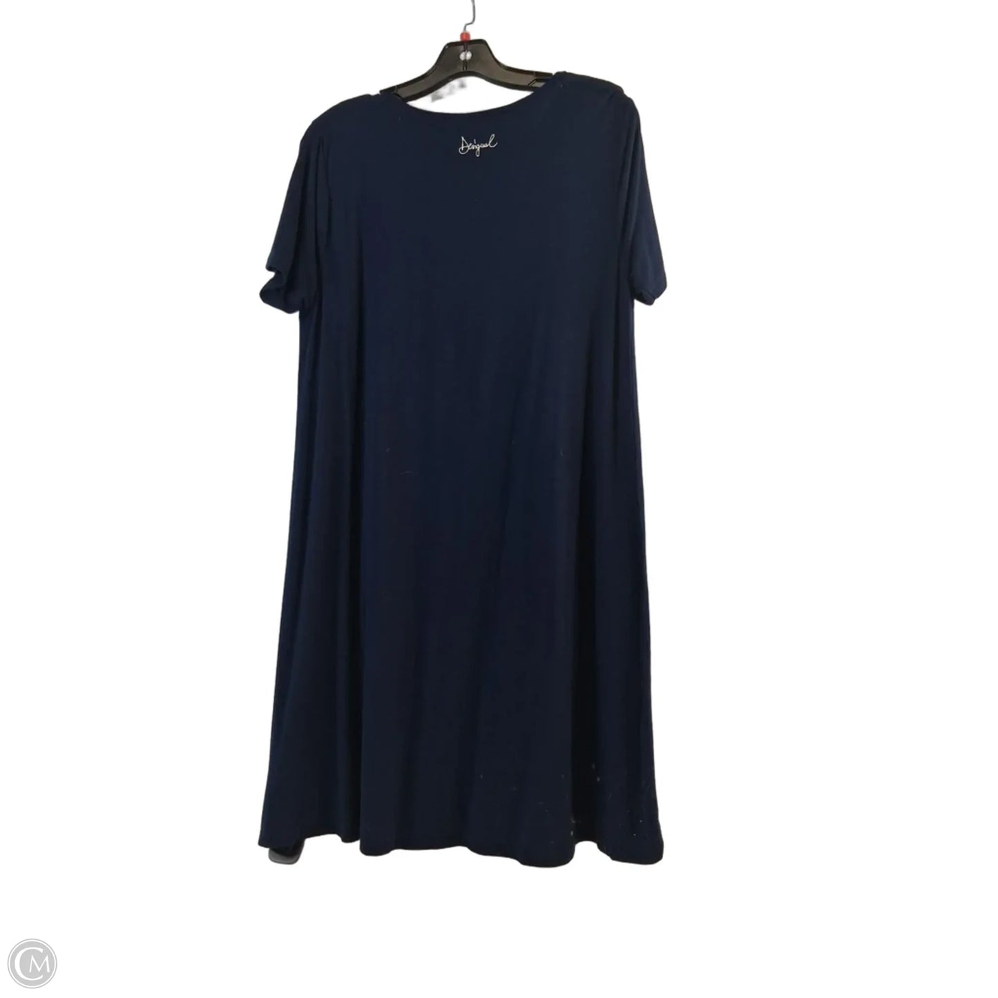 Dress Casual Midi By Desigual In Navy, Size: Xl
