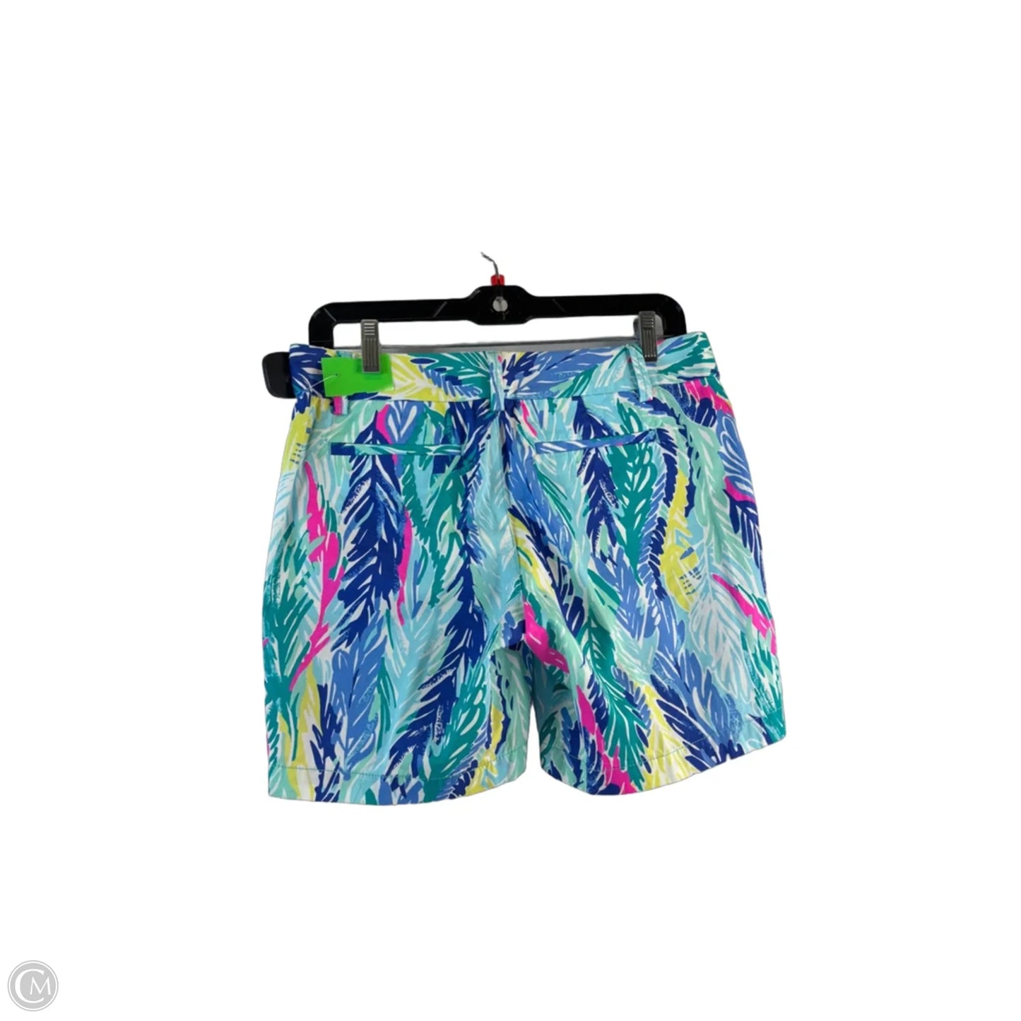 Shorts Designer By Lilly Pulitzer In Green & Pink, Size: 2