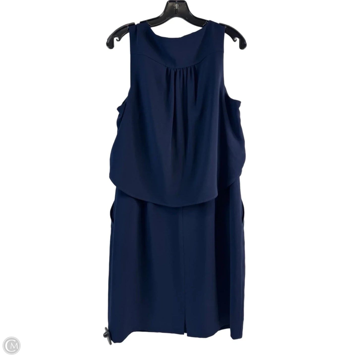 Dress Casual Midi By Trina Turk In Navy, Size: M