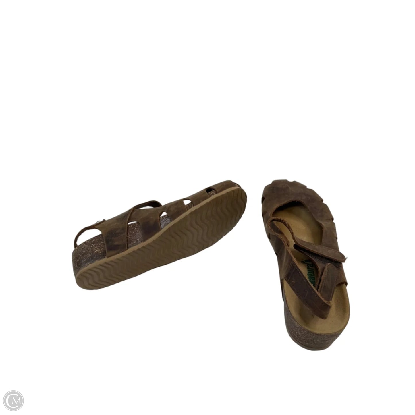 Shoes Flats By Clothes Mentor In Brown, Size: 7
